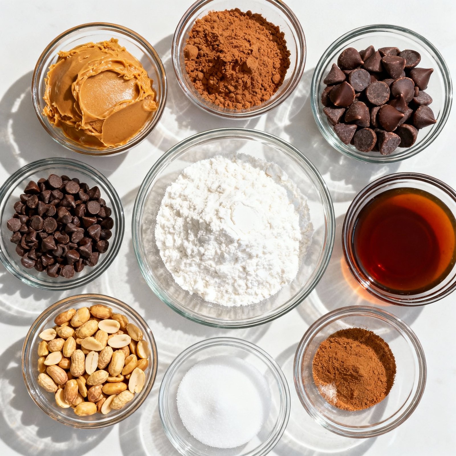 Cant get enough of these Peanut Butter Blossoms ingredients