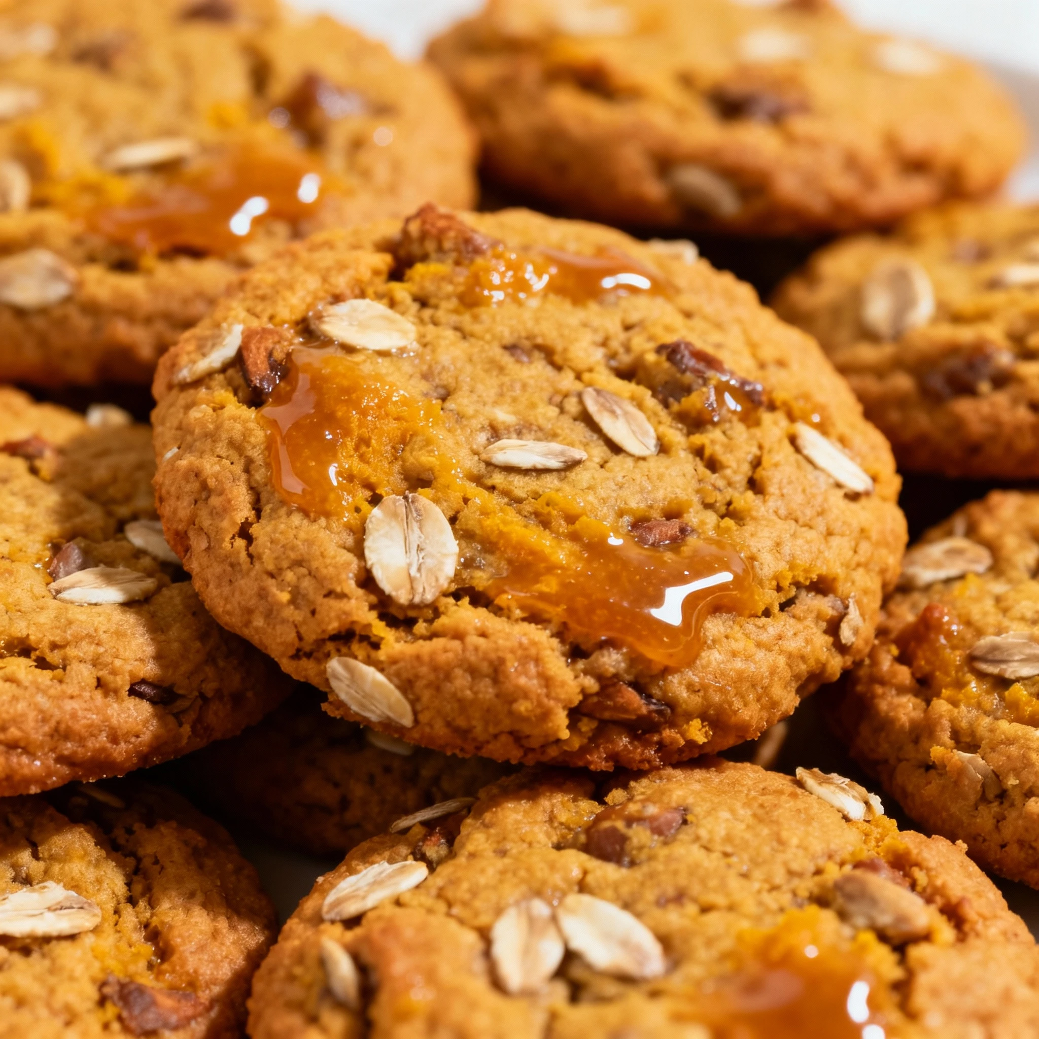 These Pumpkin Oatmeal cookies are a must bake for fall finished