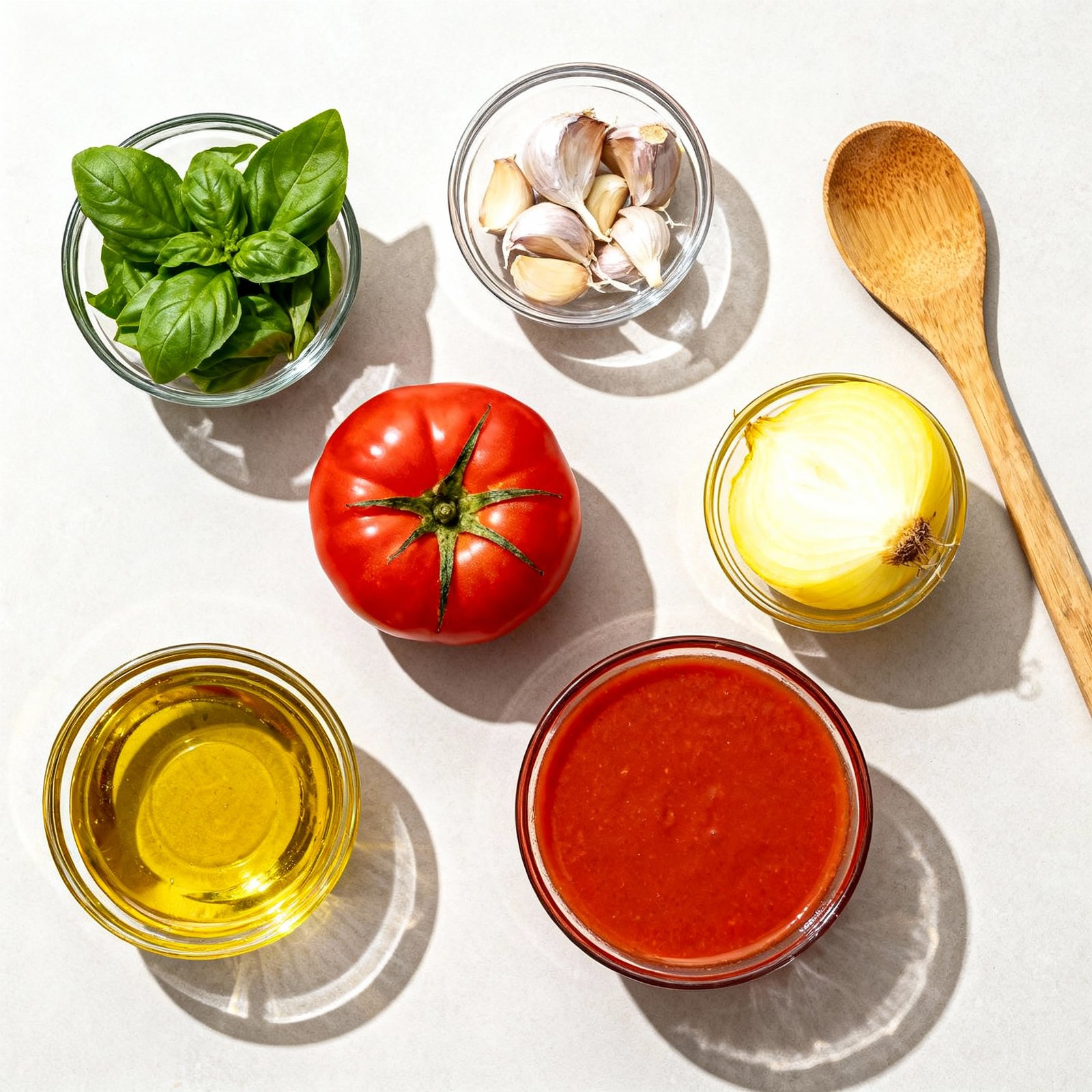Roasted Tomato Basil Soup ingredients