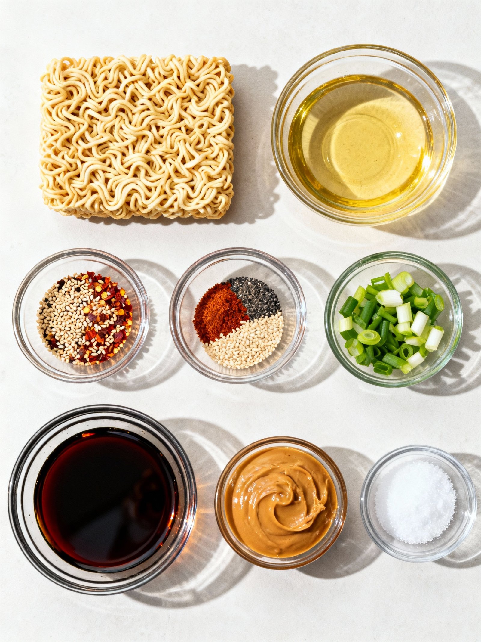 Viral 10 Minute Chili Peanut Noodles!? Lets Try It! #fypシ #recipe ingredients