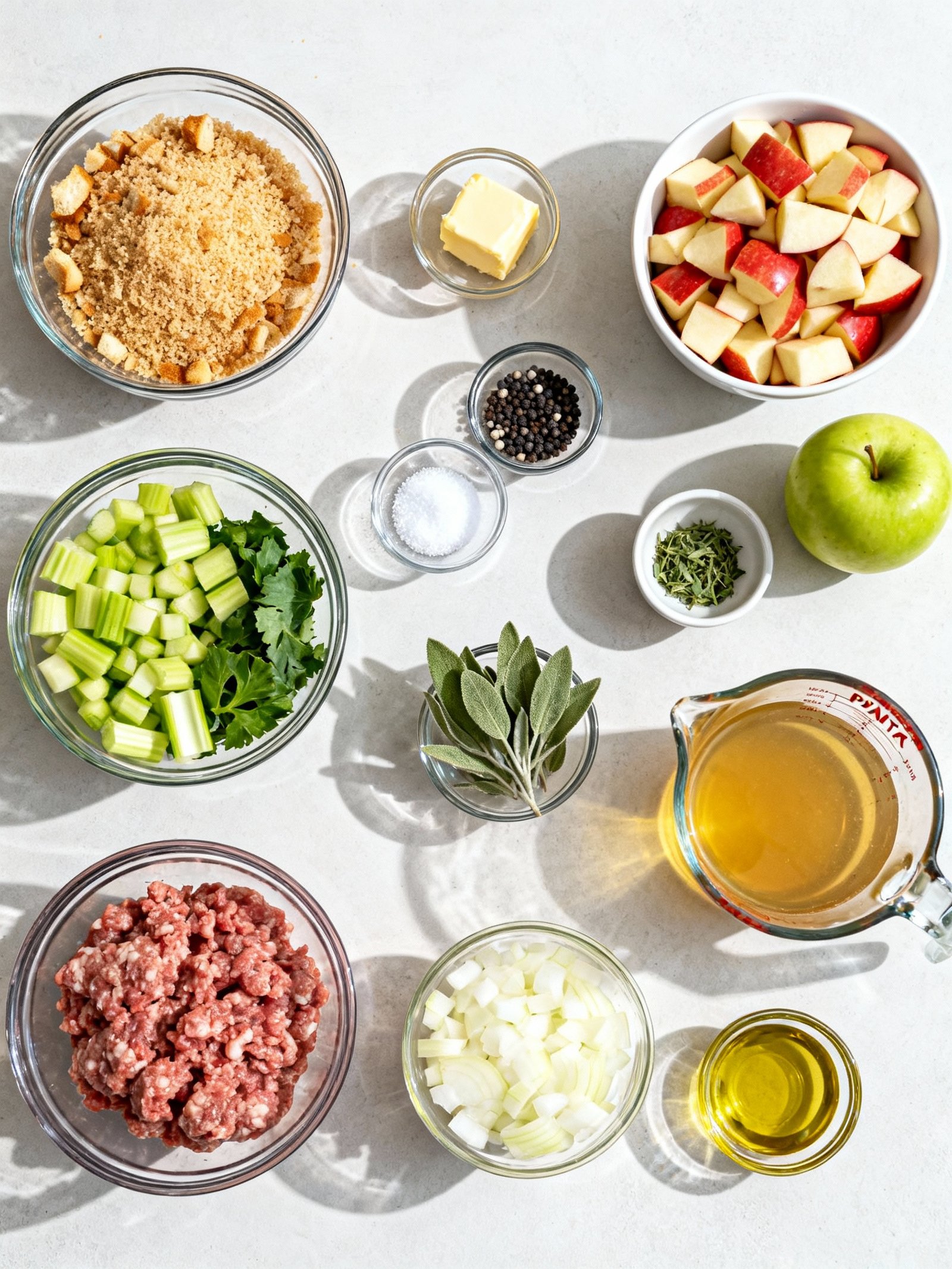 Apple Sage Stuffing ingredients