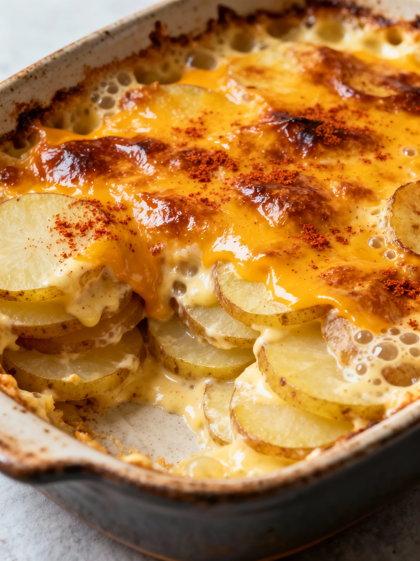 Au Gratin Potatoes finished