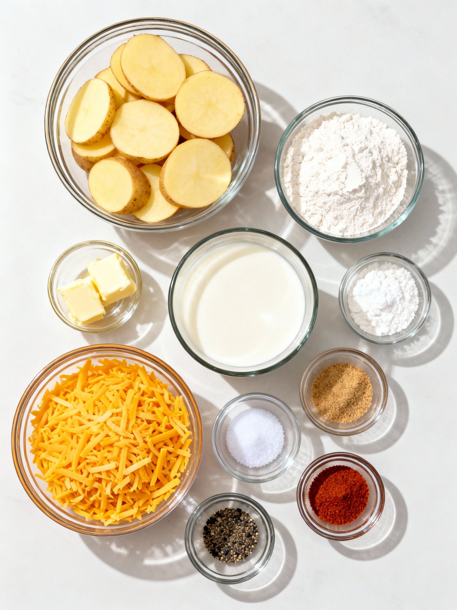 Au Gratin Potatoes ingredients