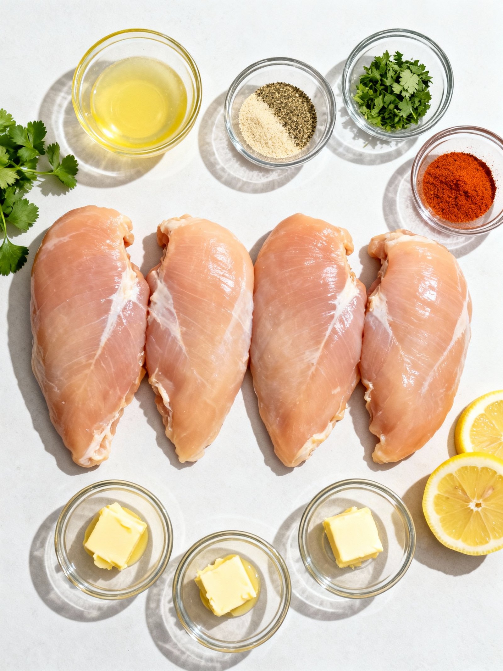 Baked Lemon Pepper Chicken ingredients