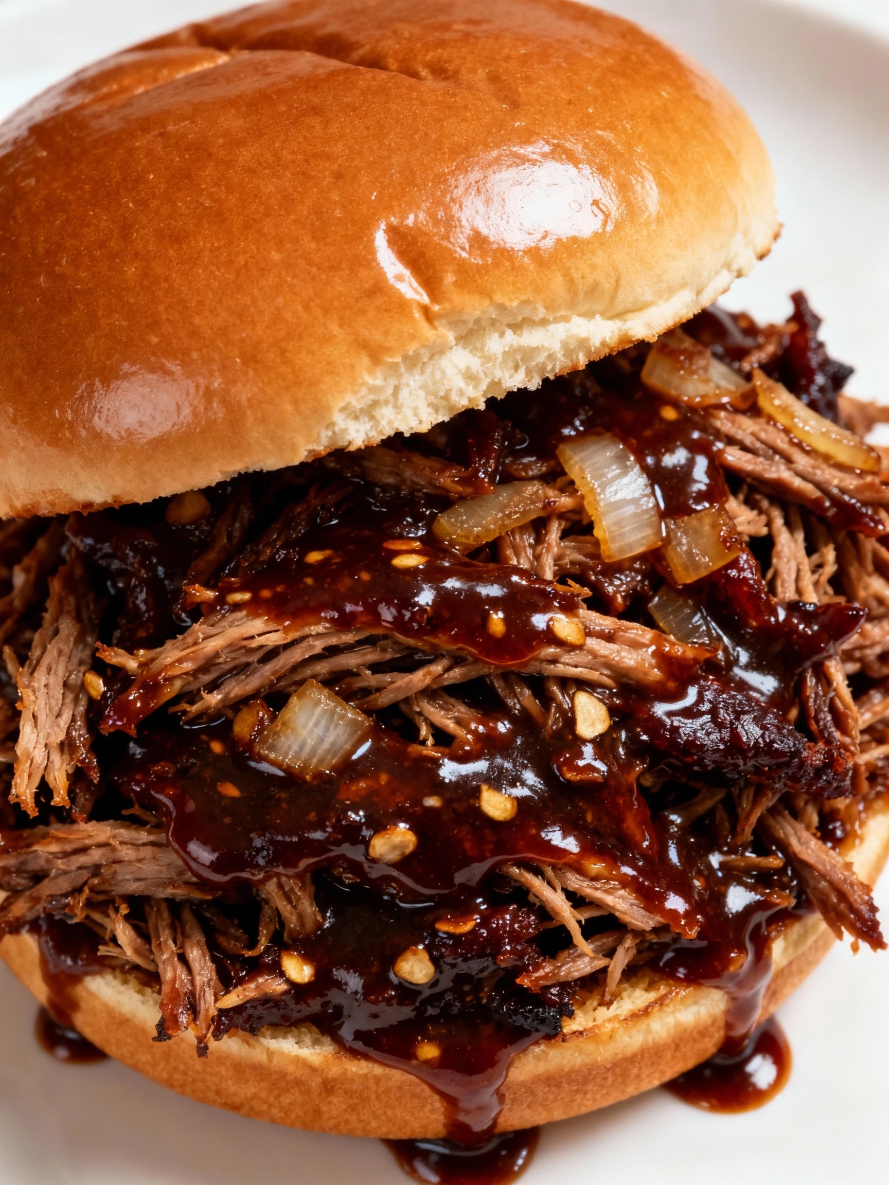 BBQ Pulled Pork Sandwiches finished