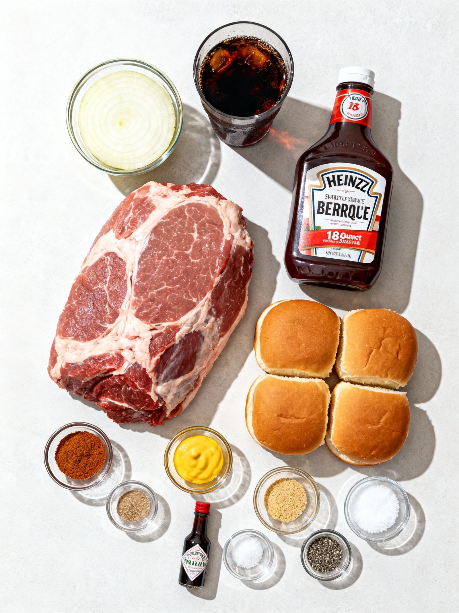 BBQ Pulled Pork Sandwiches ingredients