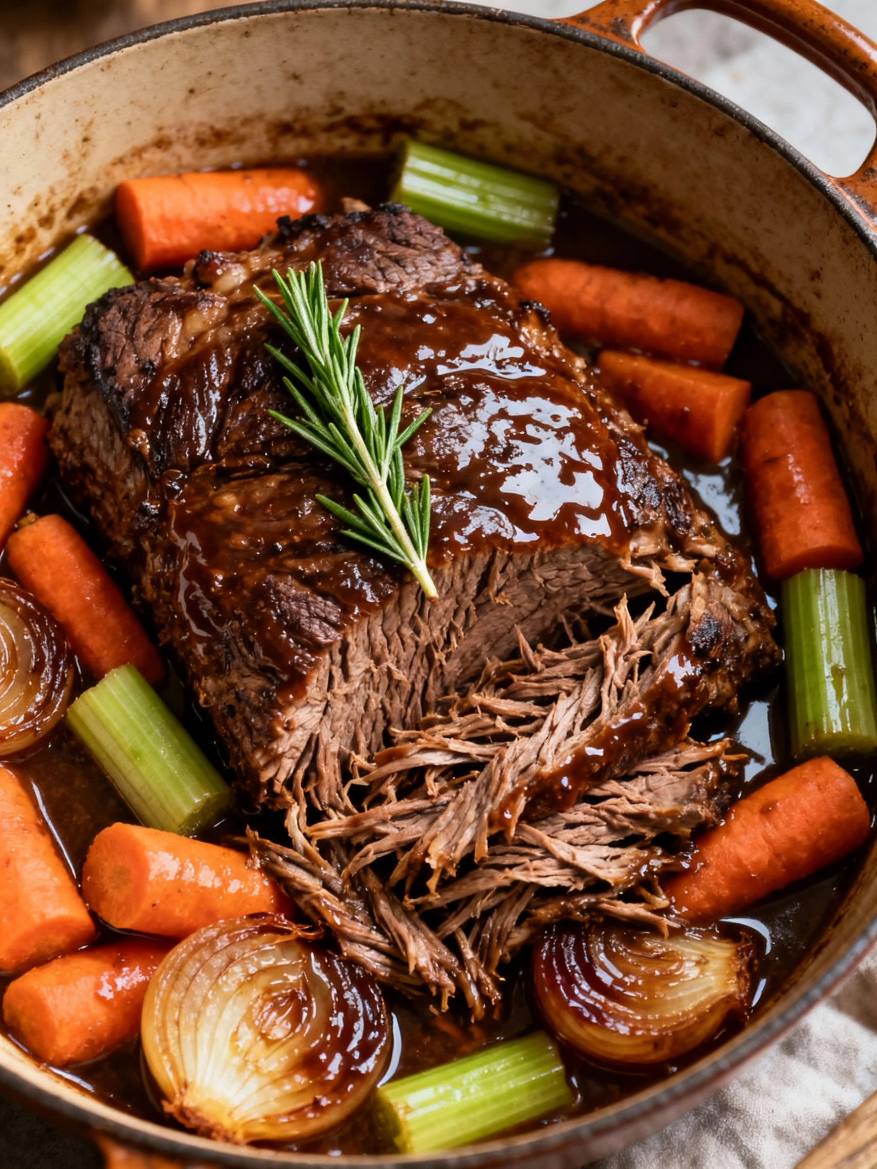 Beef Pot Roast finished