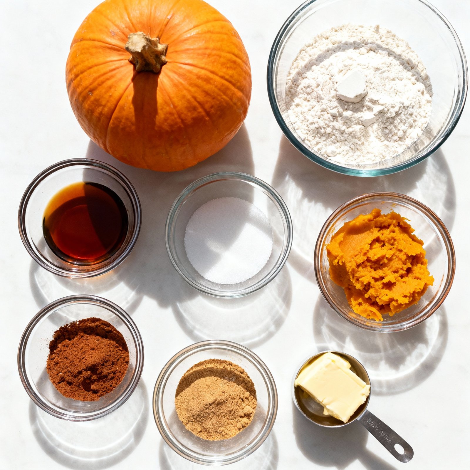 The BEST Pumpkin Bars EVER ingredients
