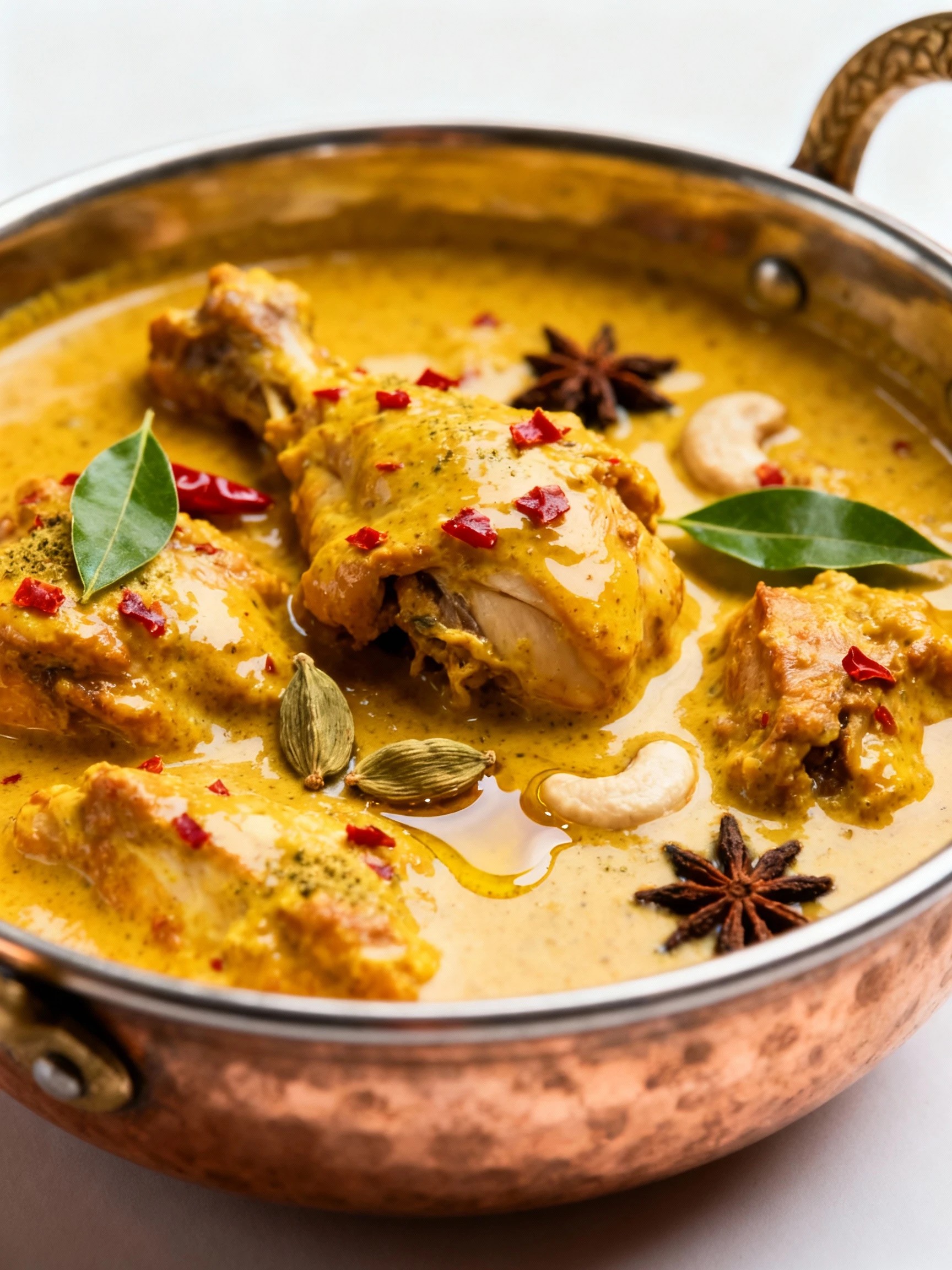 The BEST Shahi Chicken Handi Recipe finished