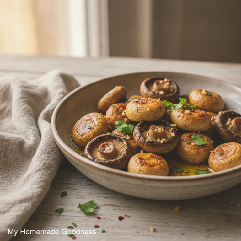 Garlic Roasted Mushrooms