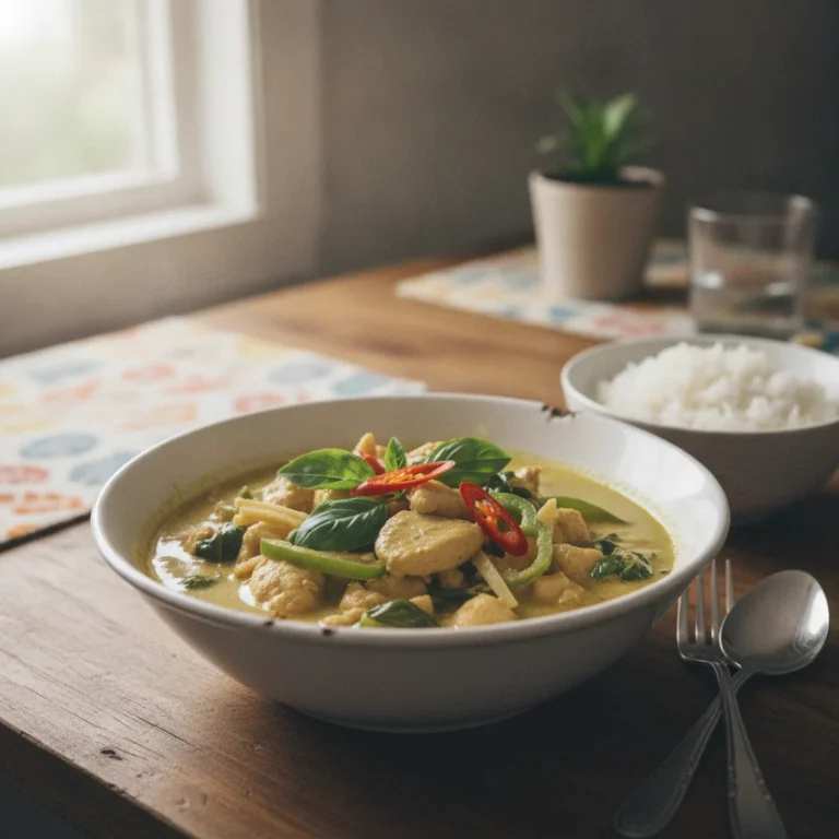 Thai Green Curry Chicken