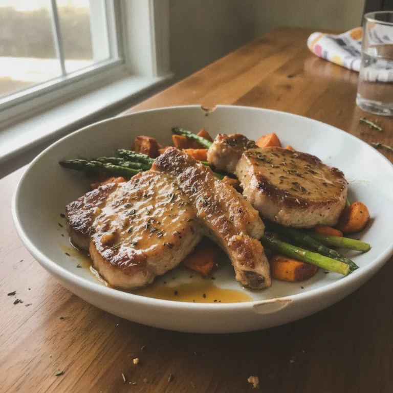 Maple Dijon Pork Chops