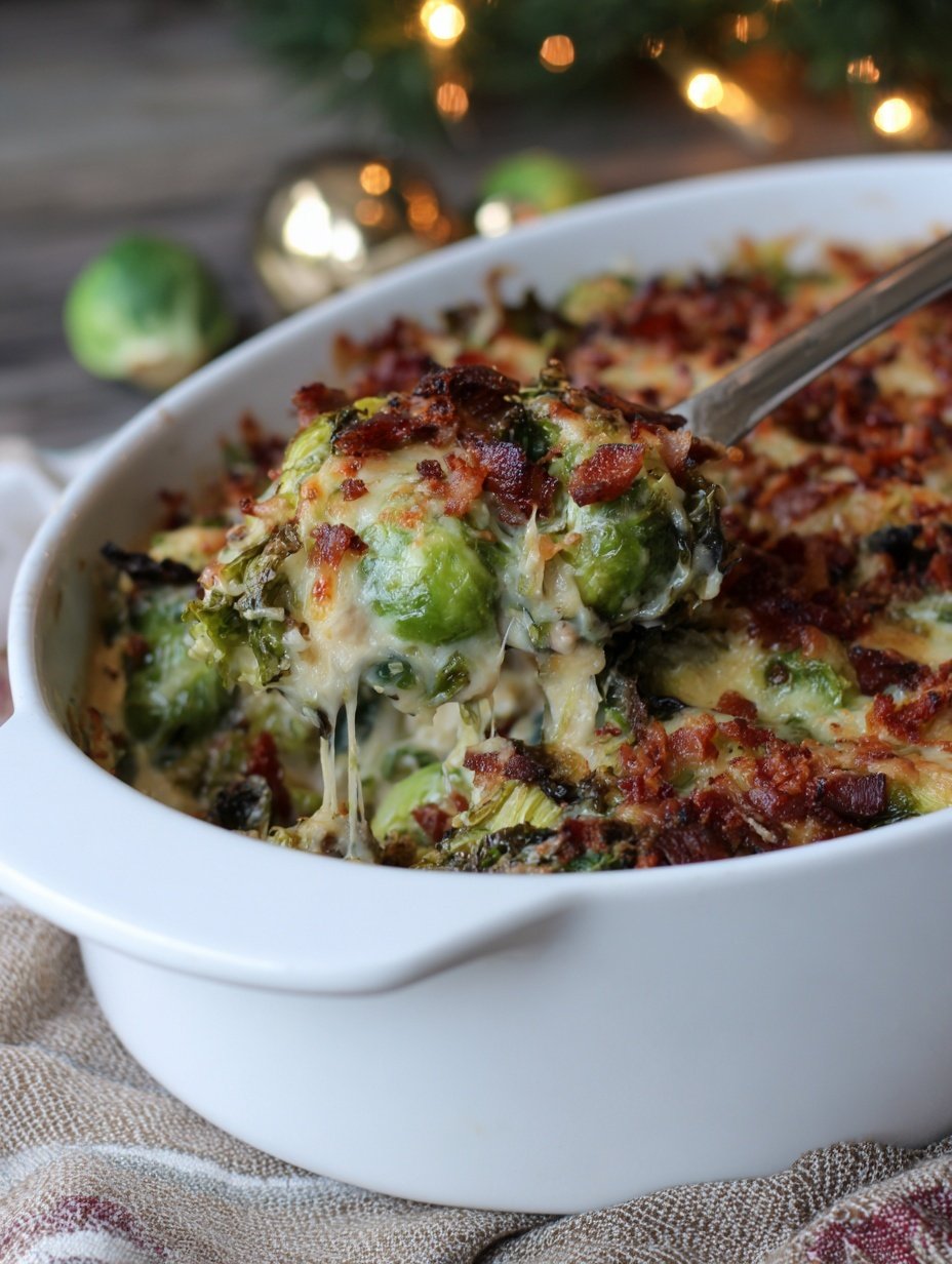 Brussels Sprouts Gratin ingredients