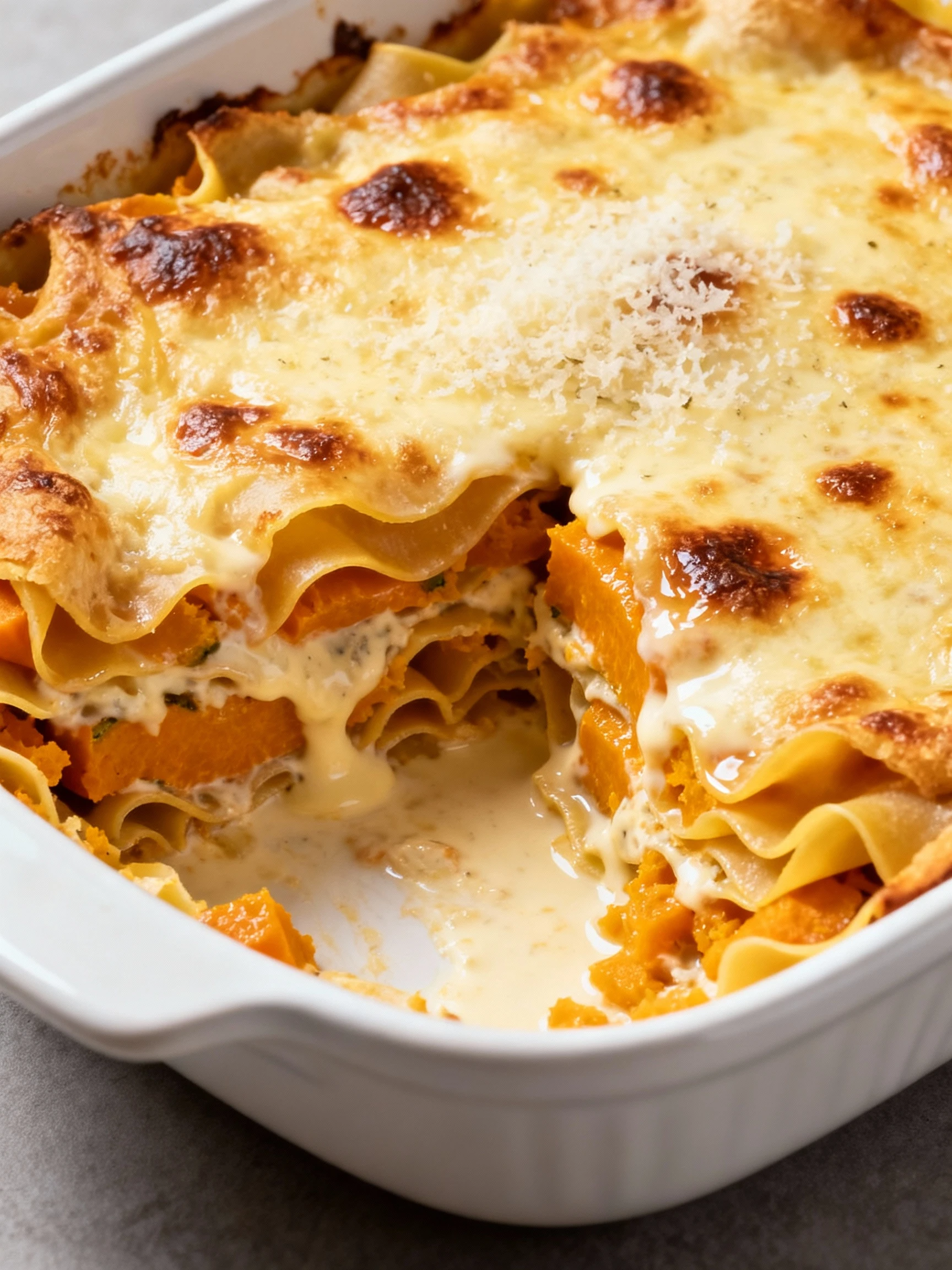 Butternut Squash Lasagna finished