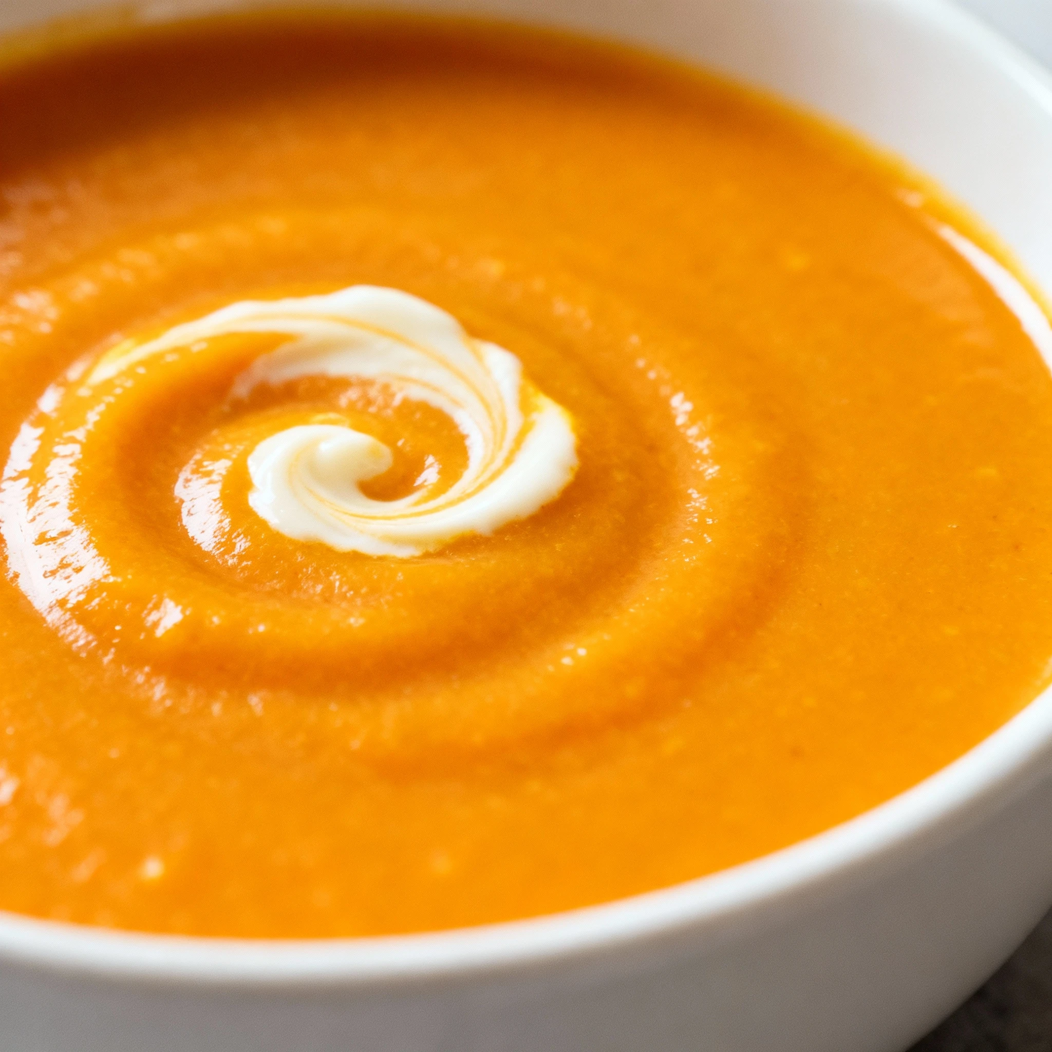 Butternut Squash Soup finished
