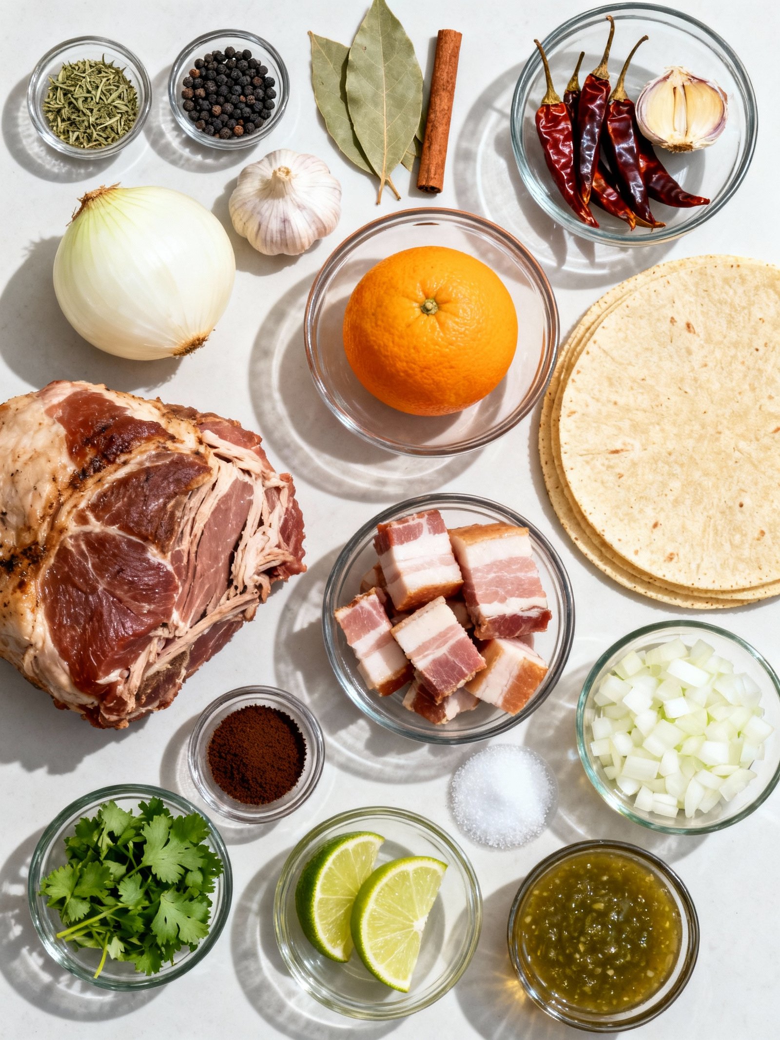 Carnitas Tacos ingredients