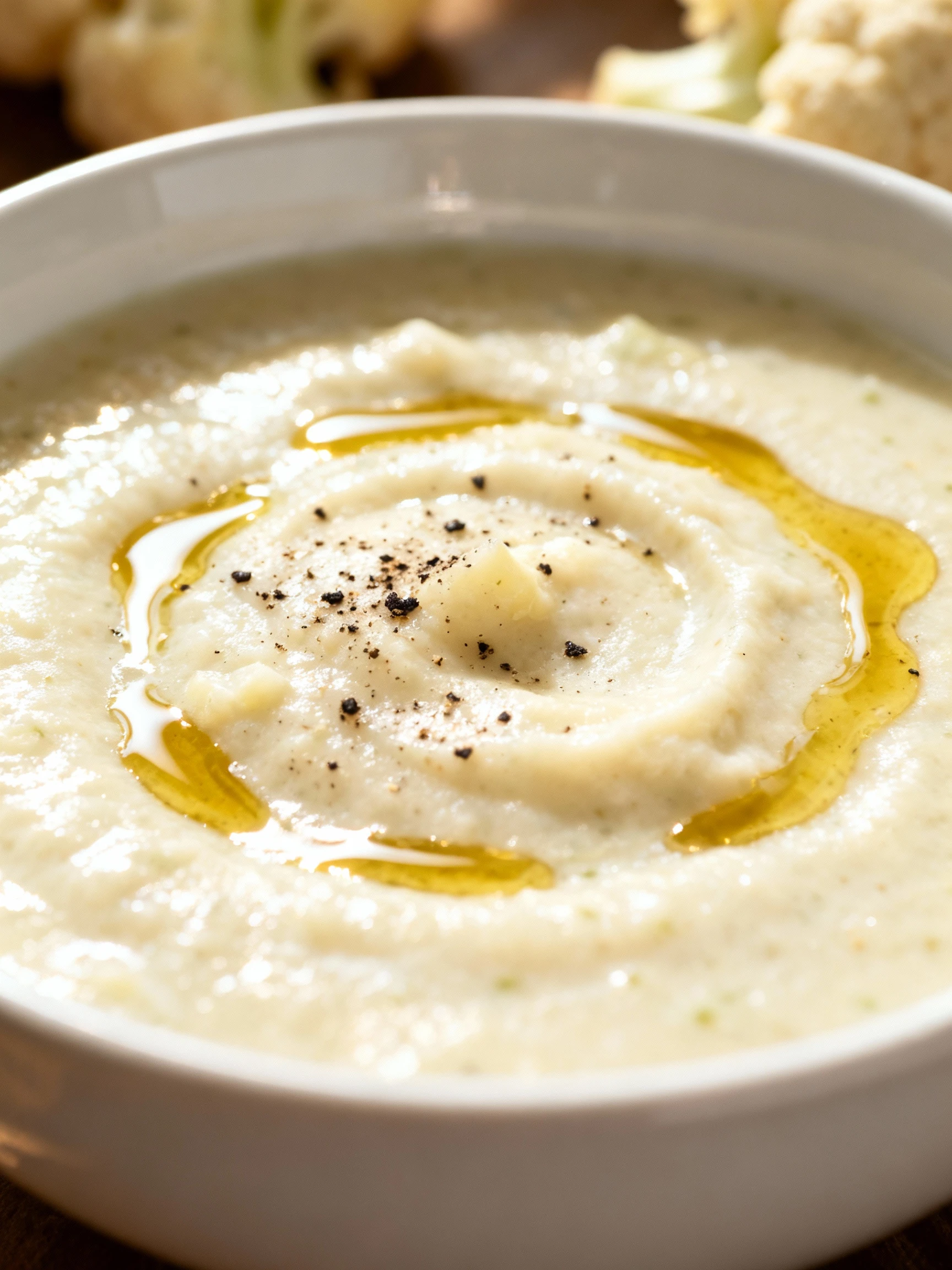 Cauliflower Soup finished