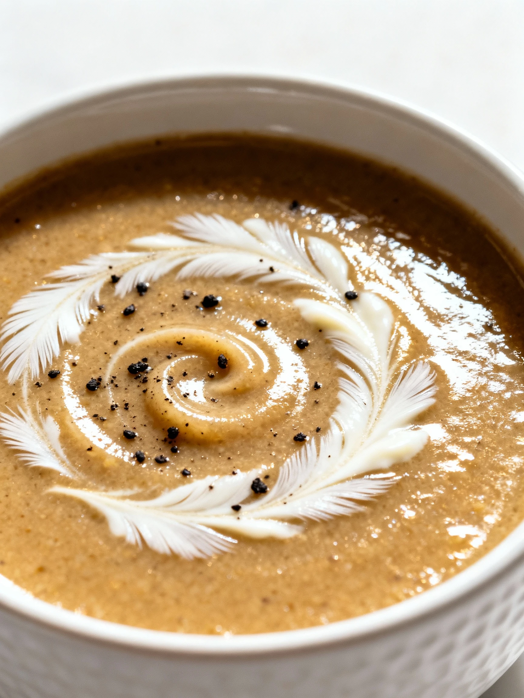 Celery Root Soup finished