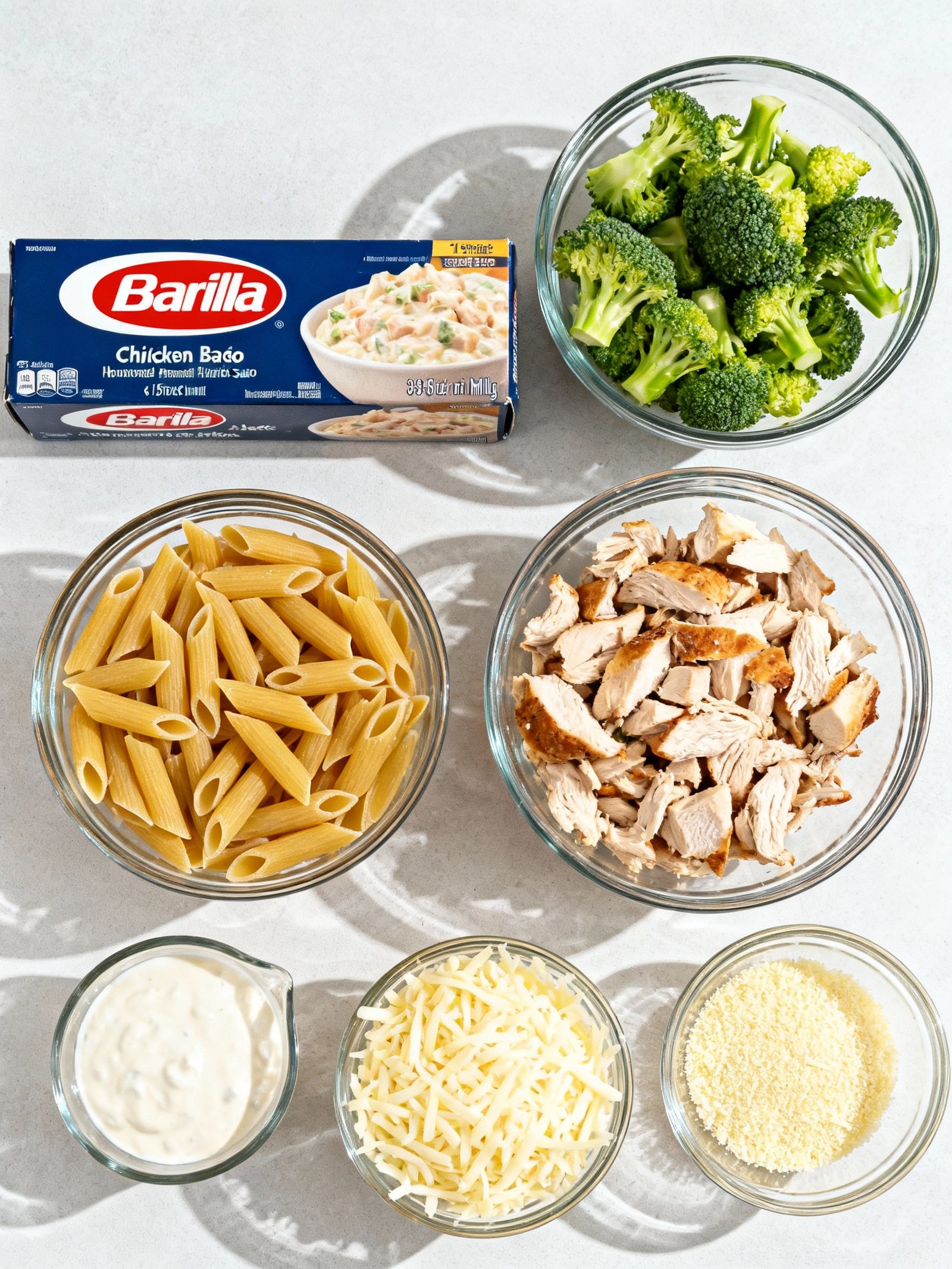 Chicken Alfredo bake 🔥🤤 #weightloss #mealprep #dinner #lunch #recipe ingredients