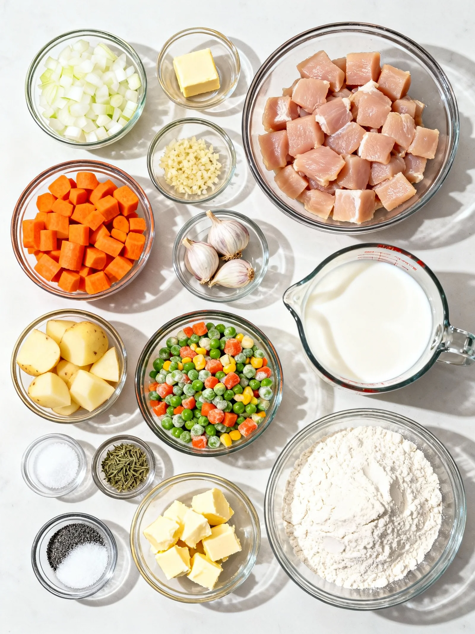 Chicken and Biscuits ingredients