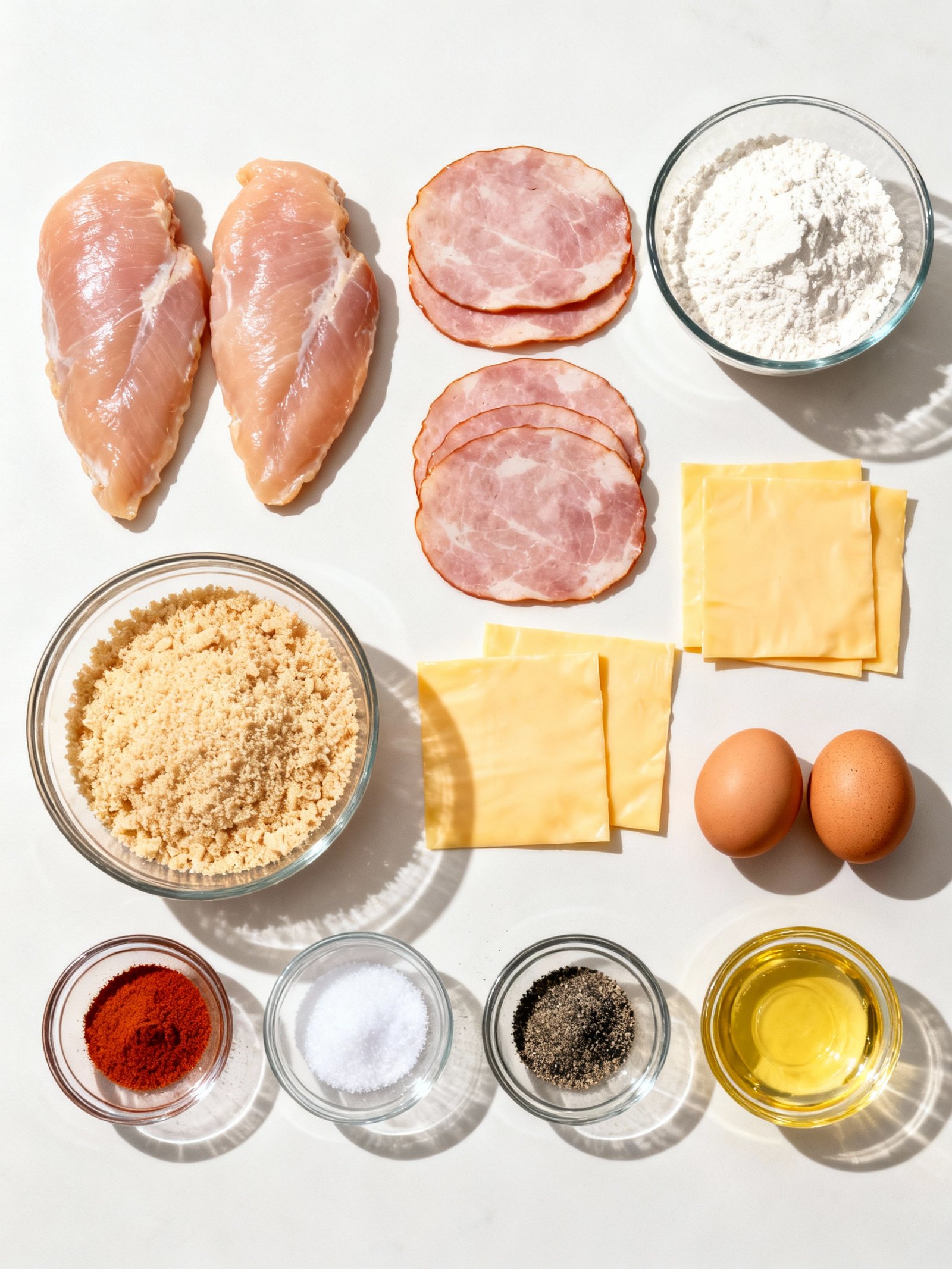 Chicken Cordon Bleu ingredients