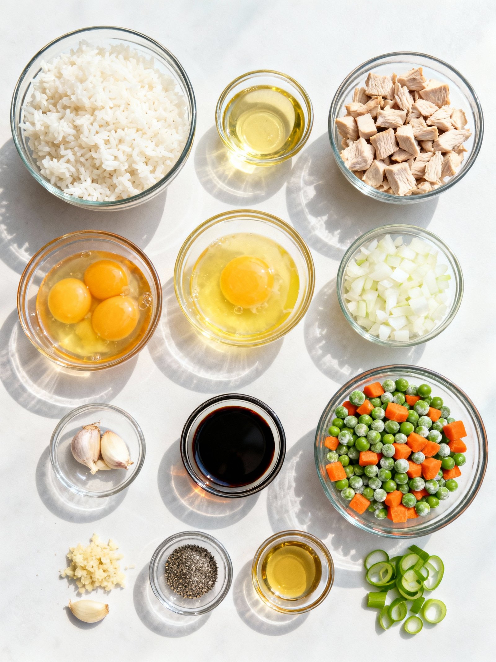 Chicken Fried Rice ingredients