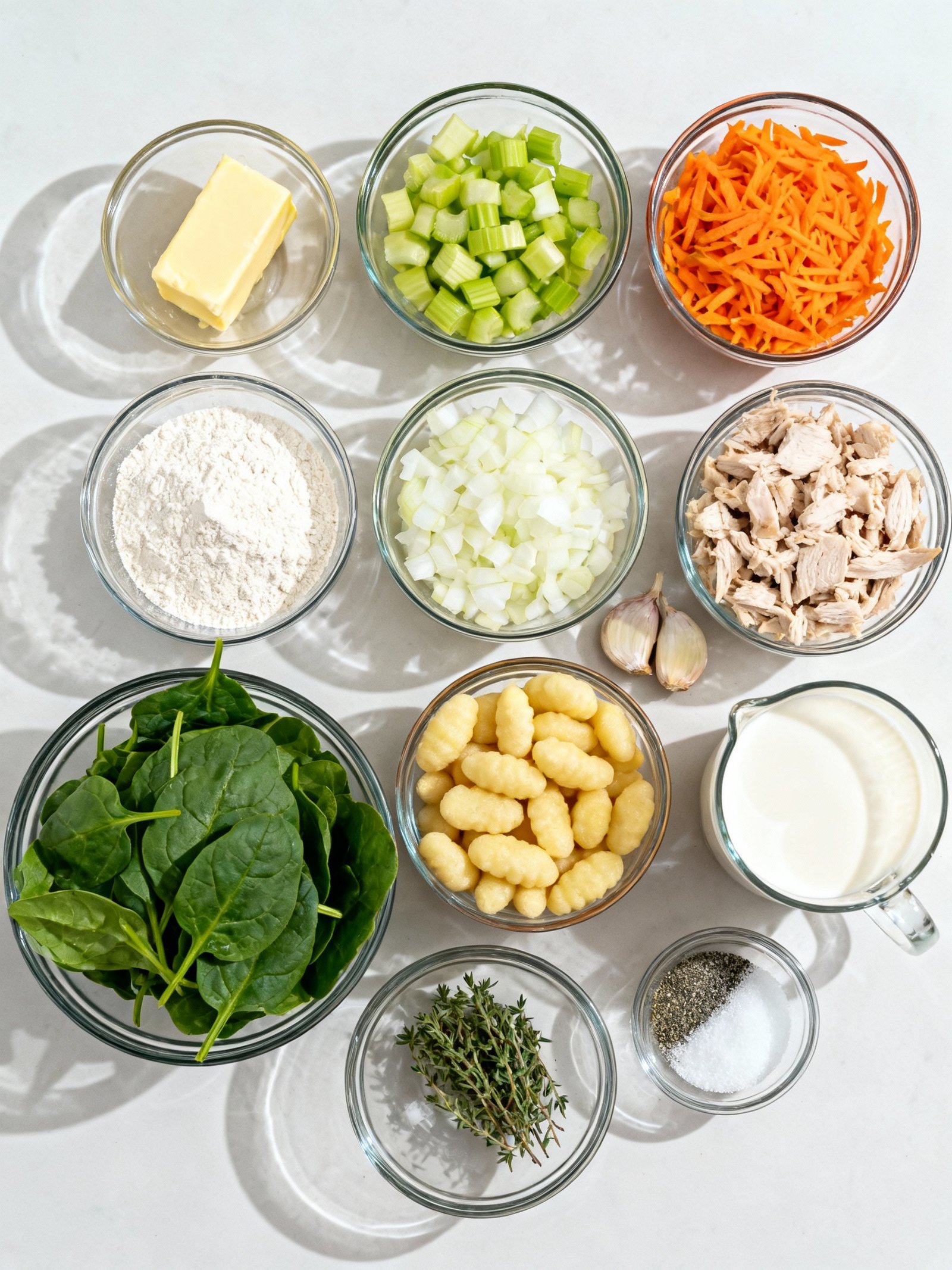 Chicken Gnocchi Soup ingredients