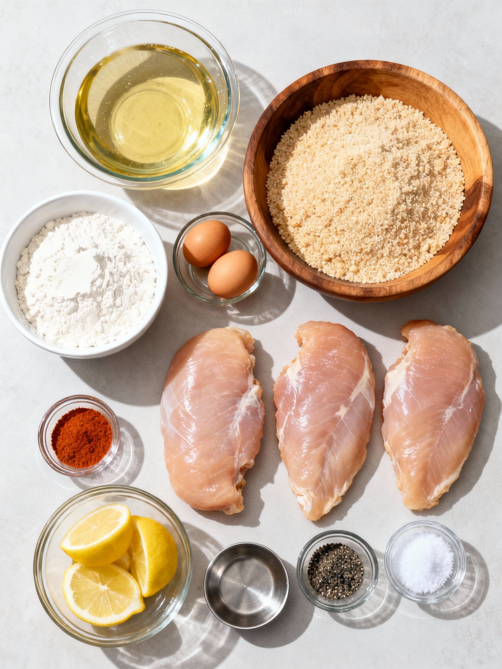 Chicken Schnitzel ingredients