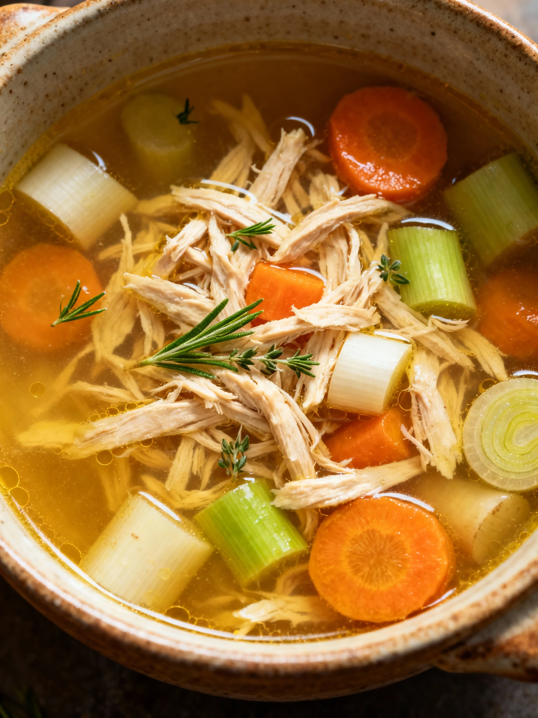 Chicken Soup Recipe finished