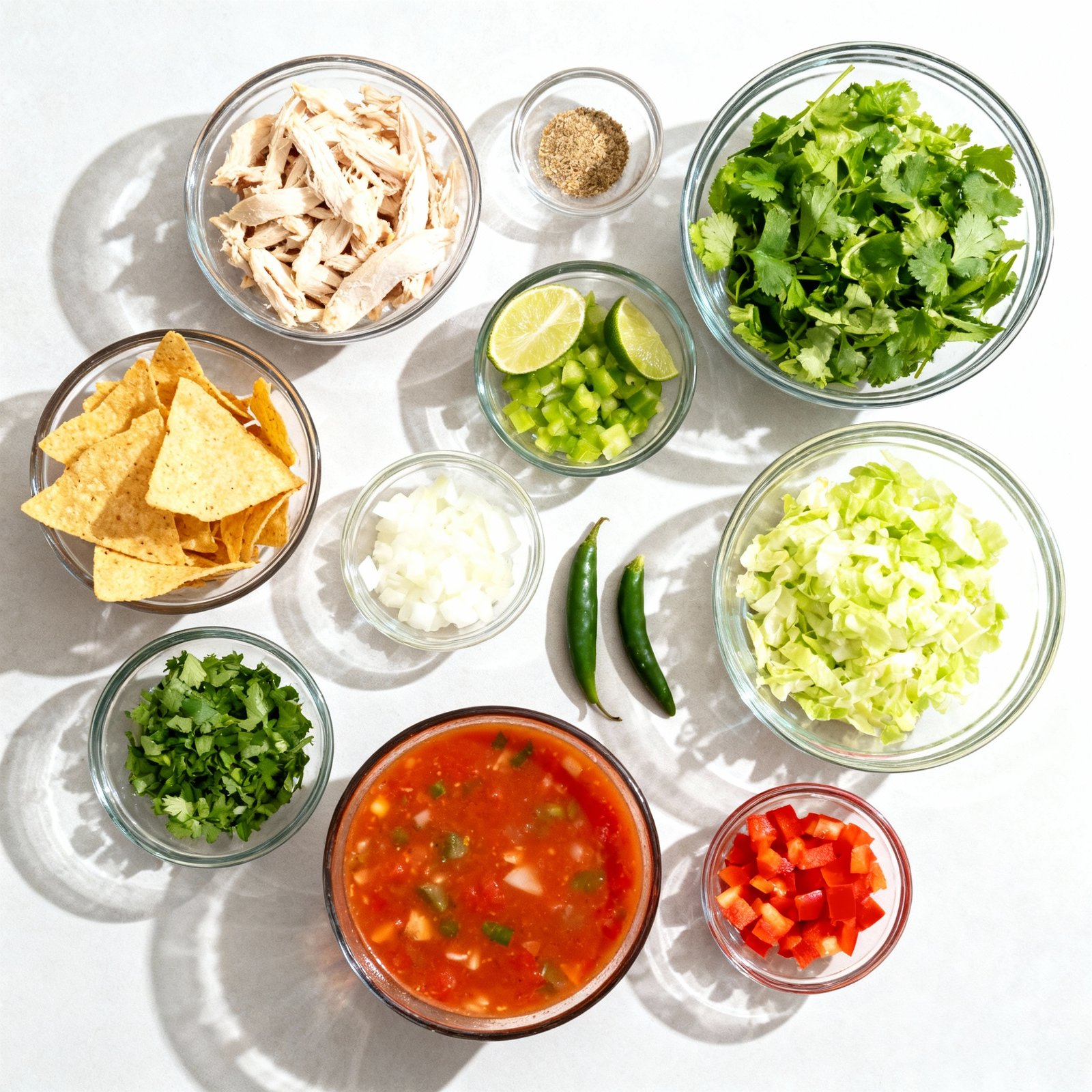 Chicken Tortilla Soup ingredients