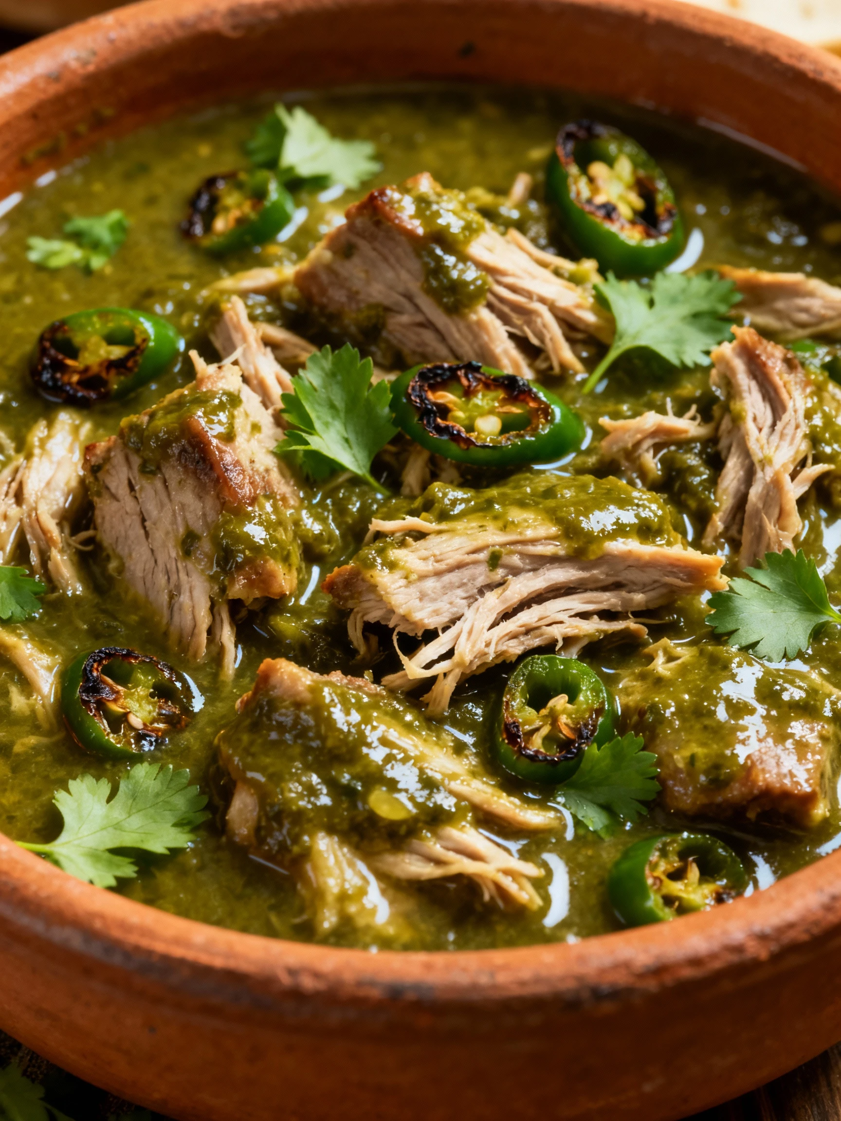 Chili Verde finished
