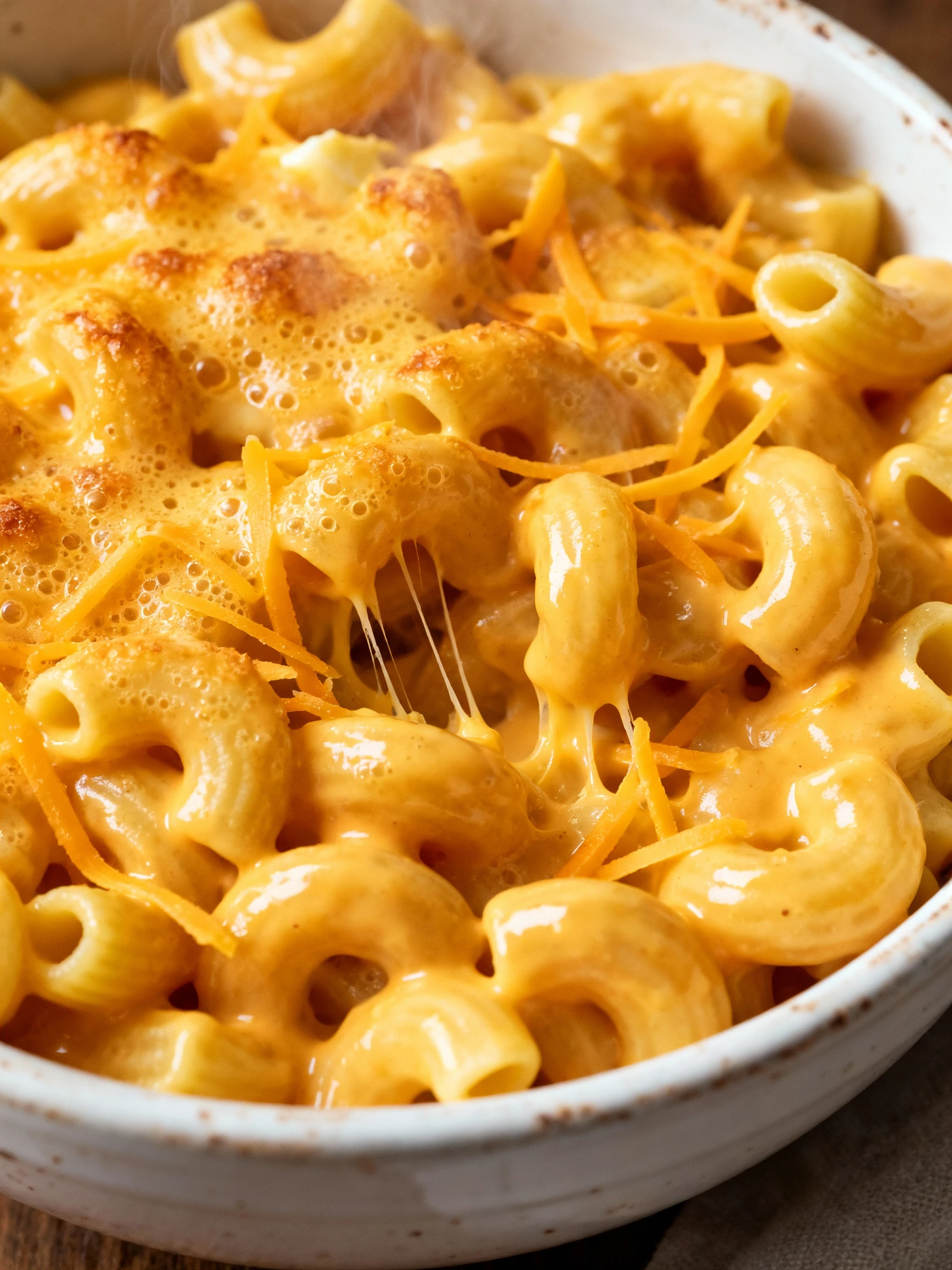 Classic Mac and Cheese finished