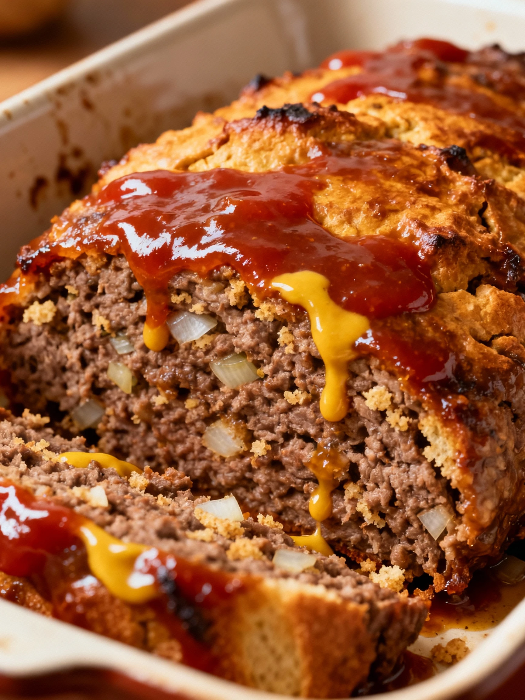 Classic Meatloaf finished