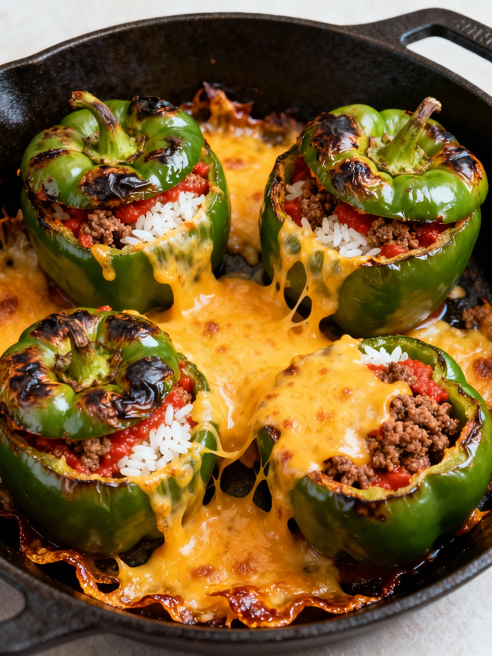 Classic Stuffed Peppers finished
