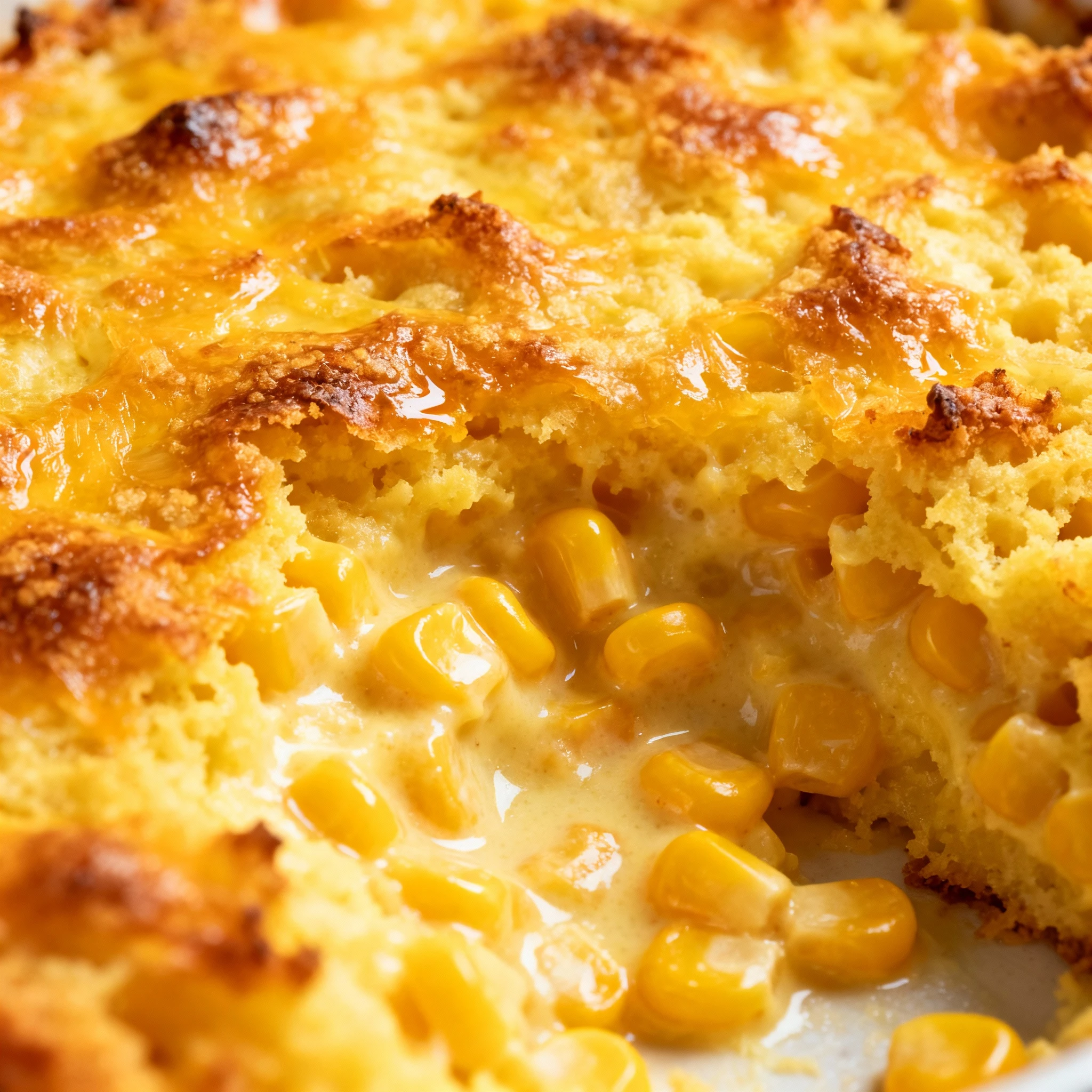 Corn Casserole finished