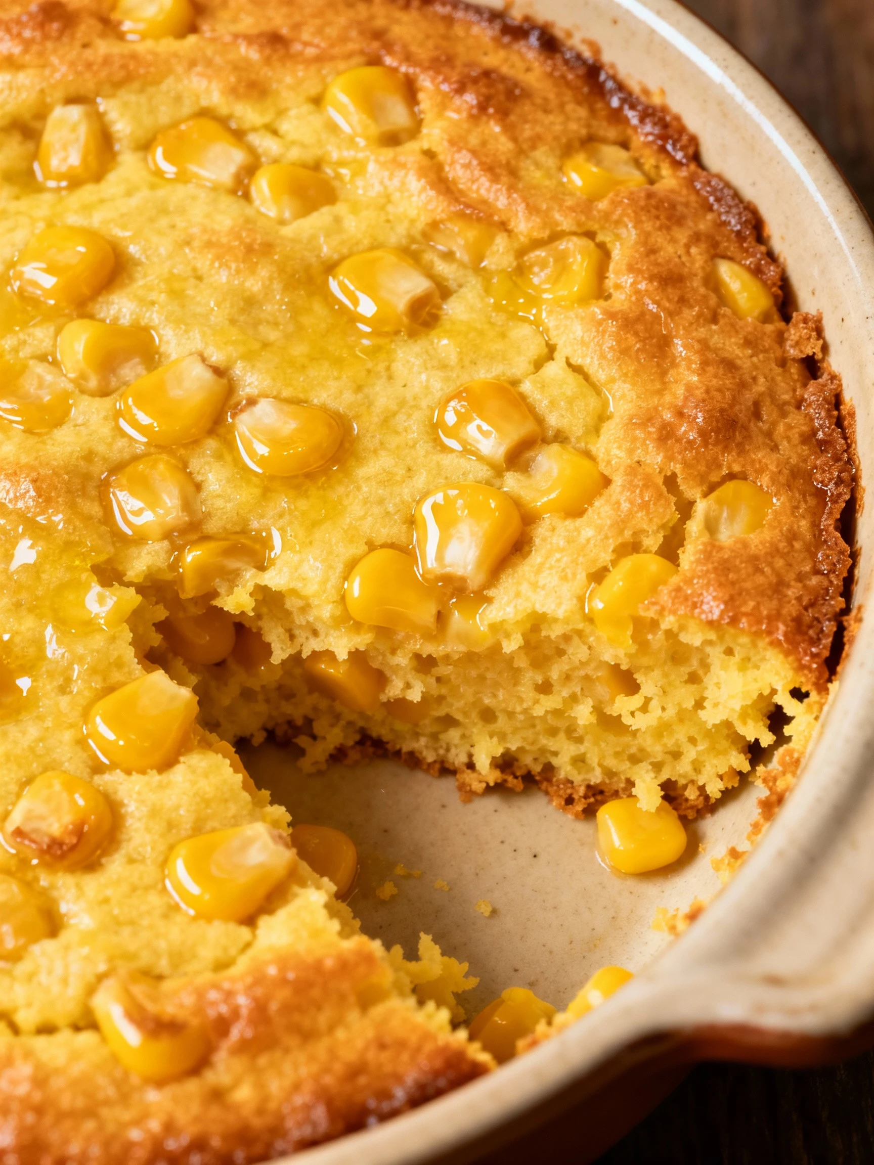 Corn Pudding finished