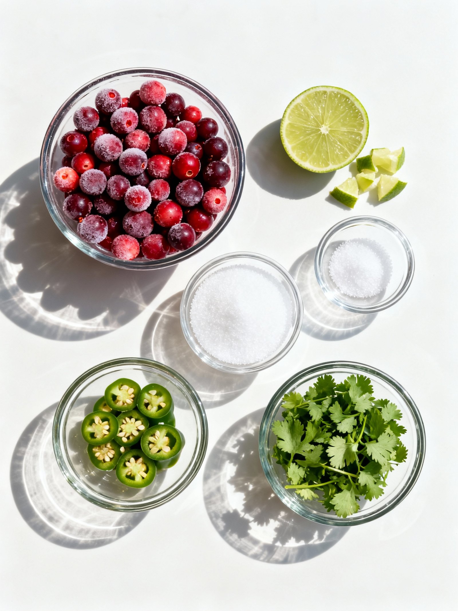 Cranberry Jalapeño Relish ingredients