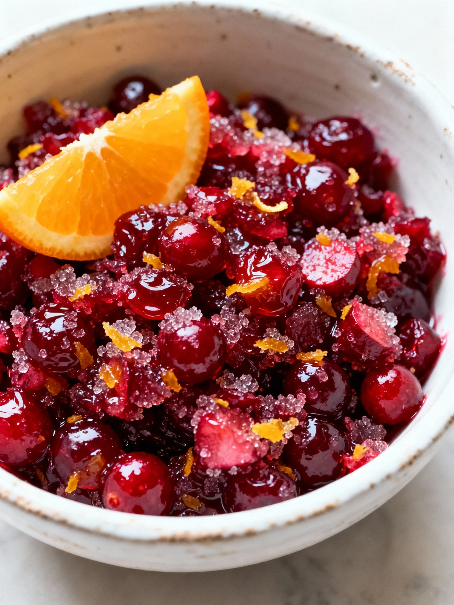 Cranberry Orange Relish finished