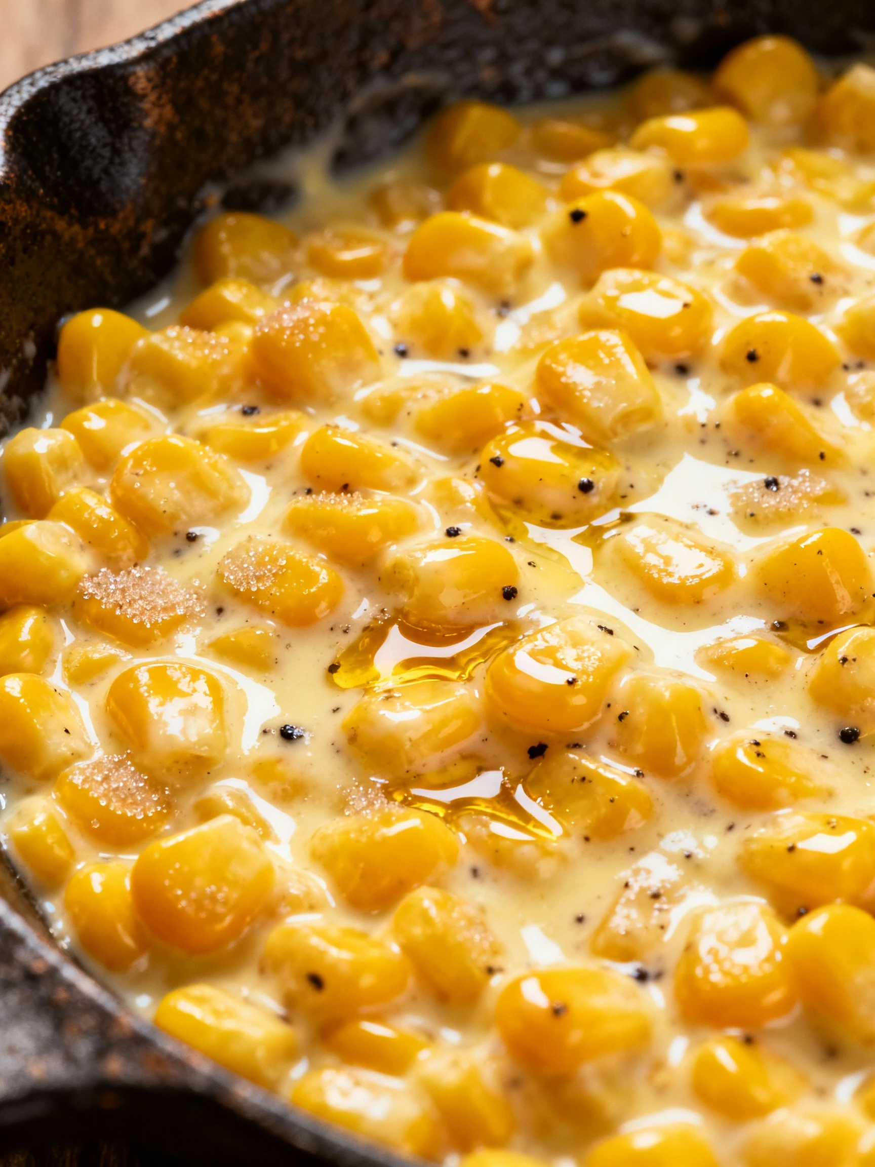 Creamed Corn finished