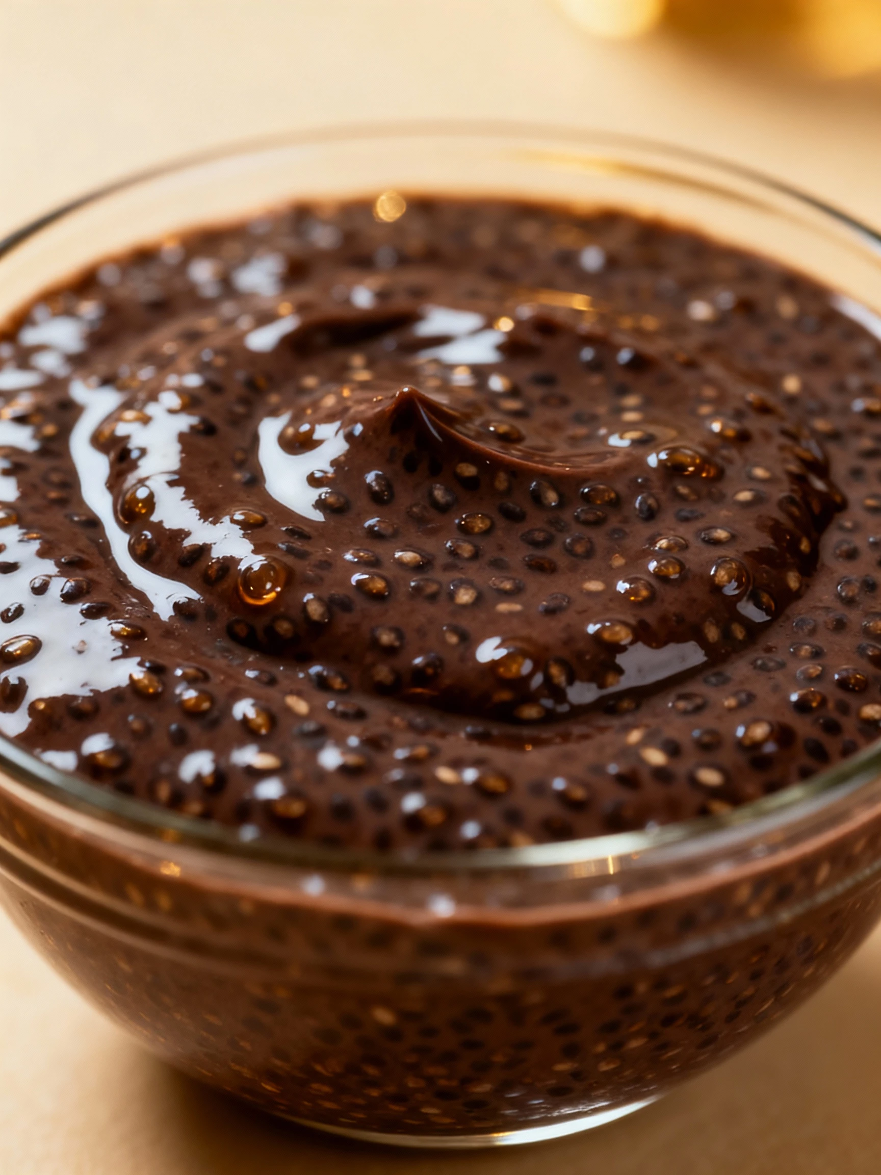 Delicious chocolate Chia seed pudding recipe. #BloodSugar #Glucose #chiapudding #insulinresistant1 finished