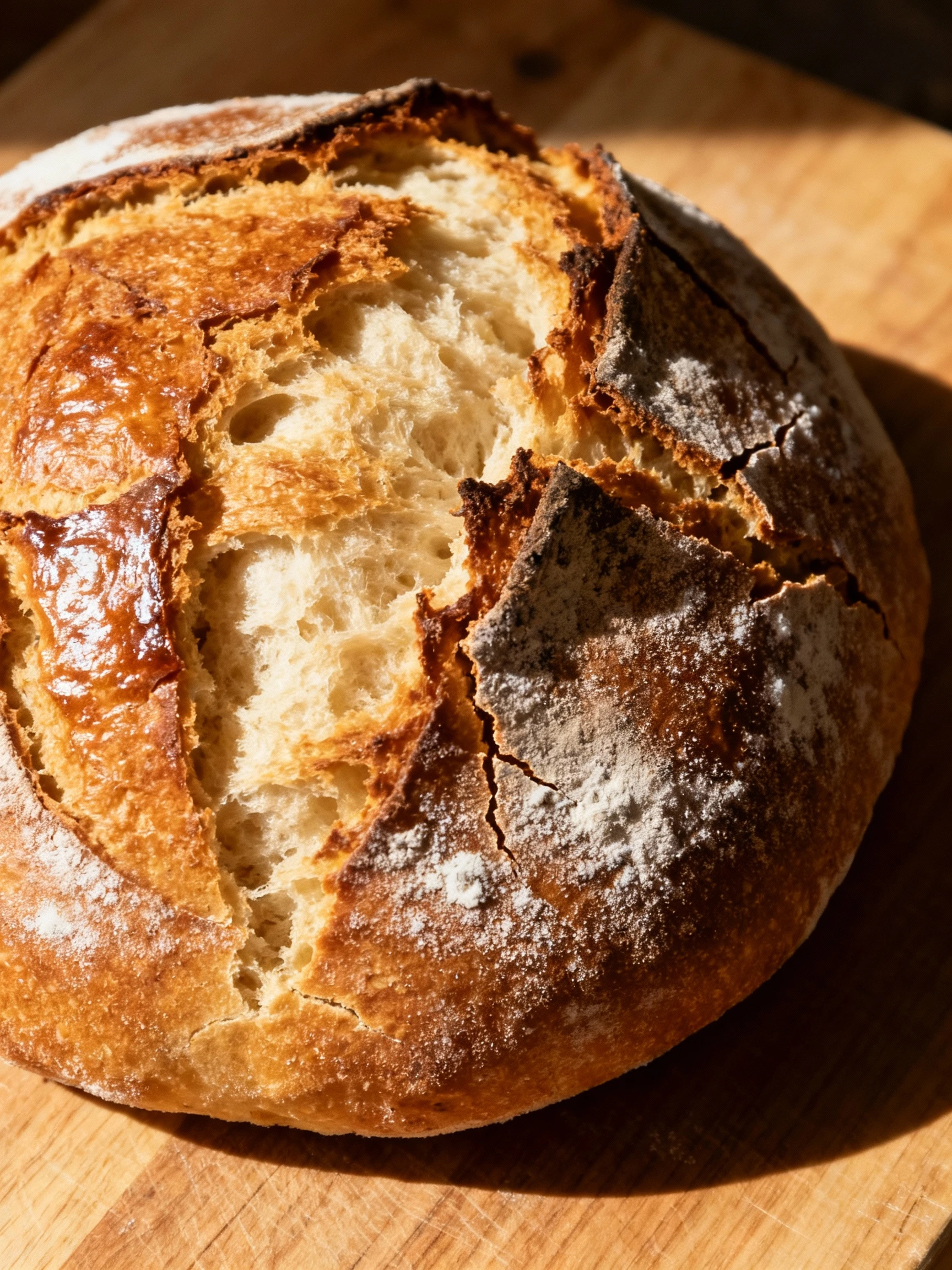 Depression era Homemade Bread finished