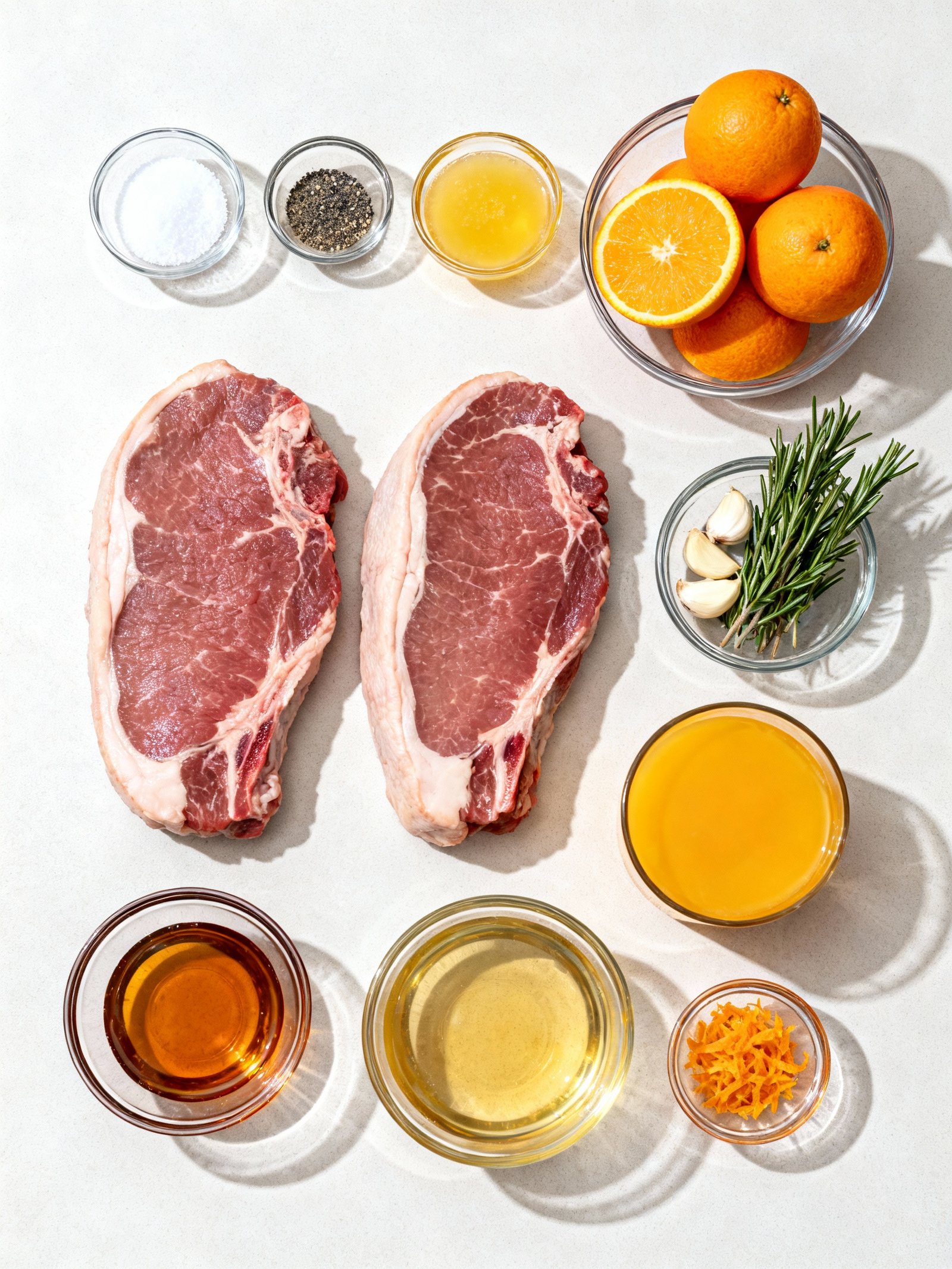 Duck Breast with Orange ingredients