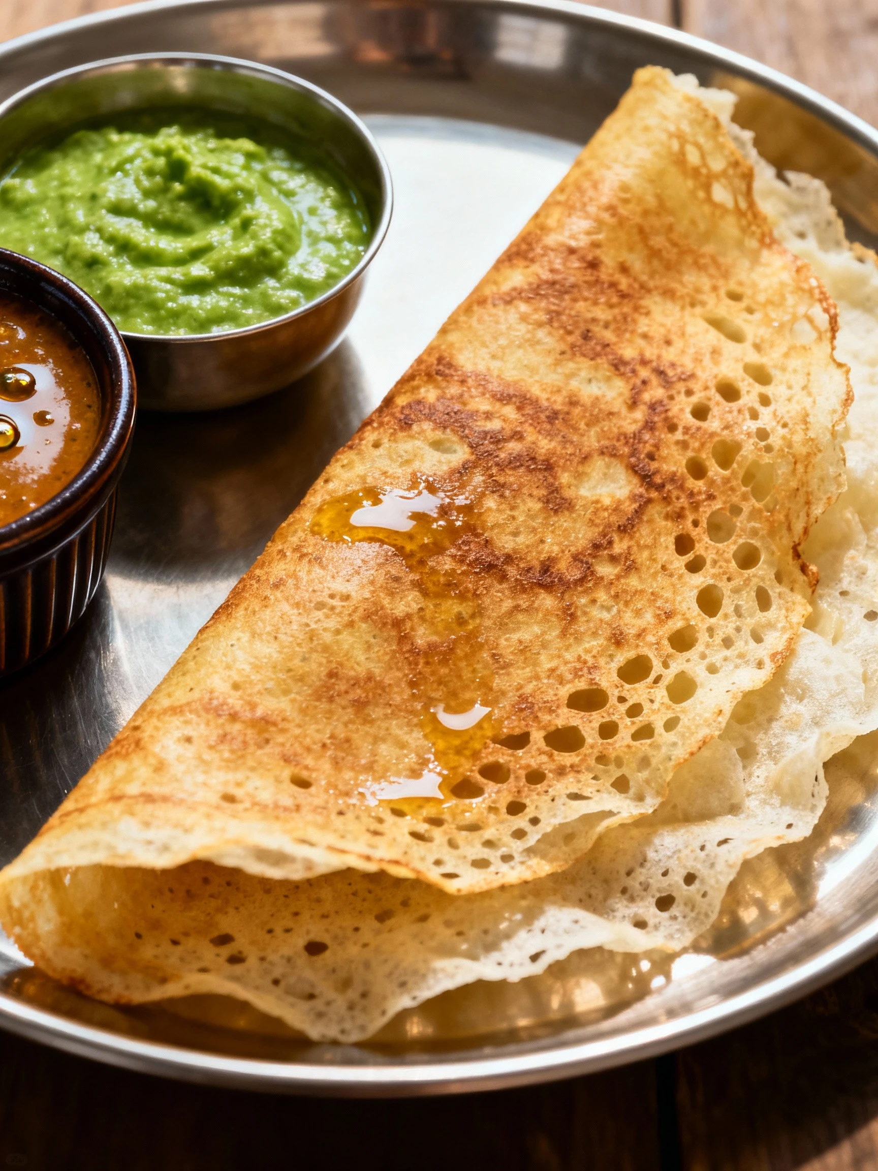 Sabse Aasan DOSA 😋🔥 #dosa #dosarecipe #snackideas #dosabatter #dosachutney #snacks #nashta #recipe finished