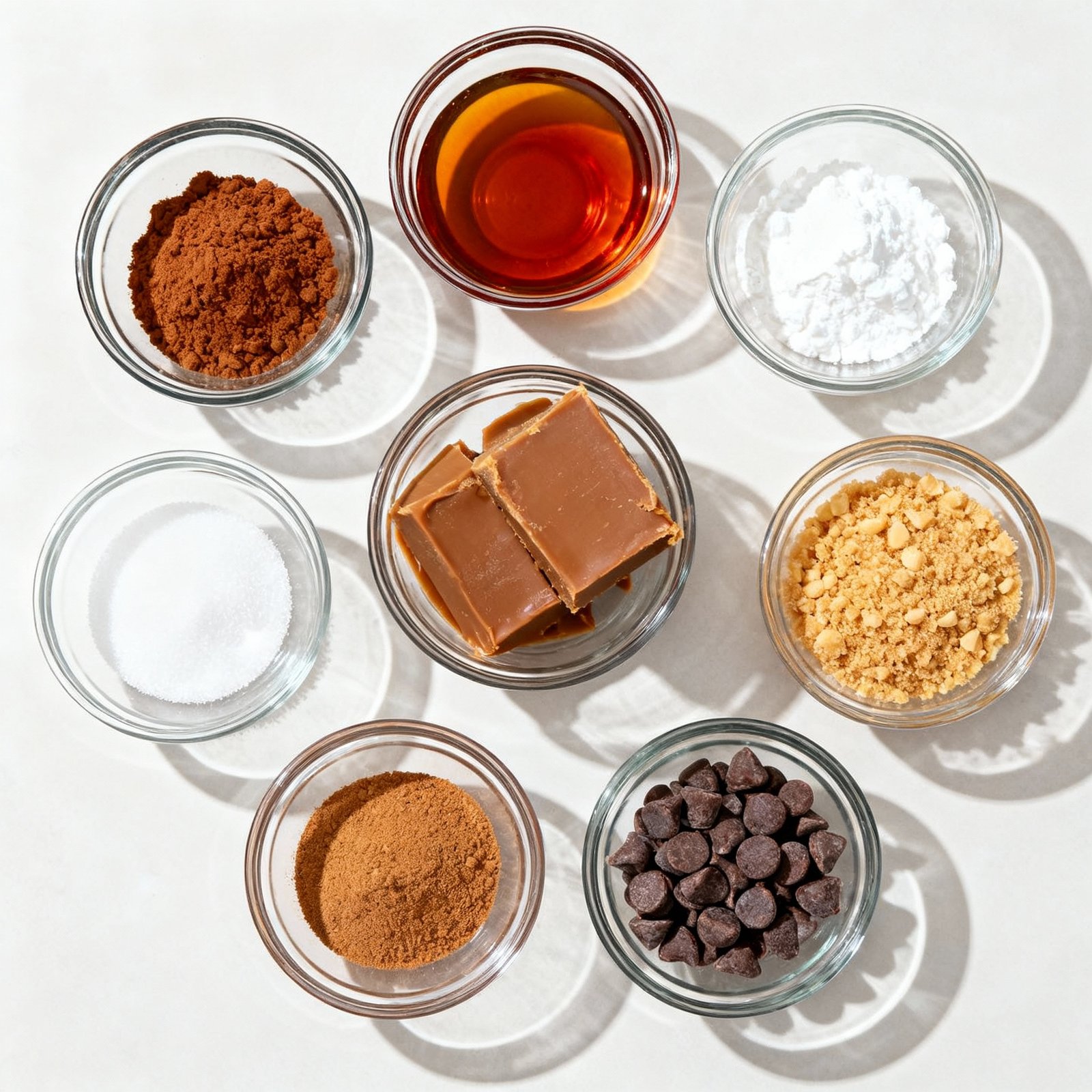 Penuche Fudge ingredients