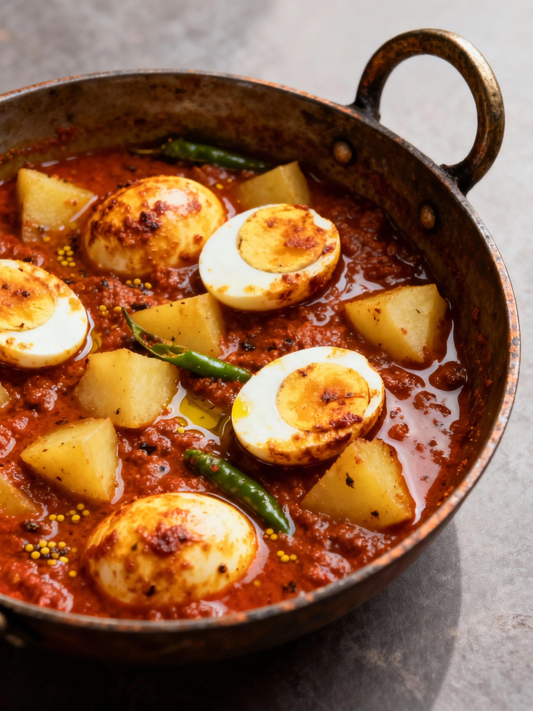 Egg Potato Masala Recipe #shorts #eggcurry #egg #recipe finished