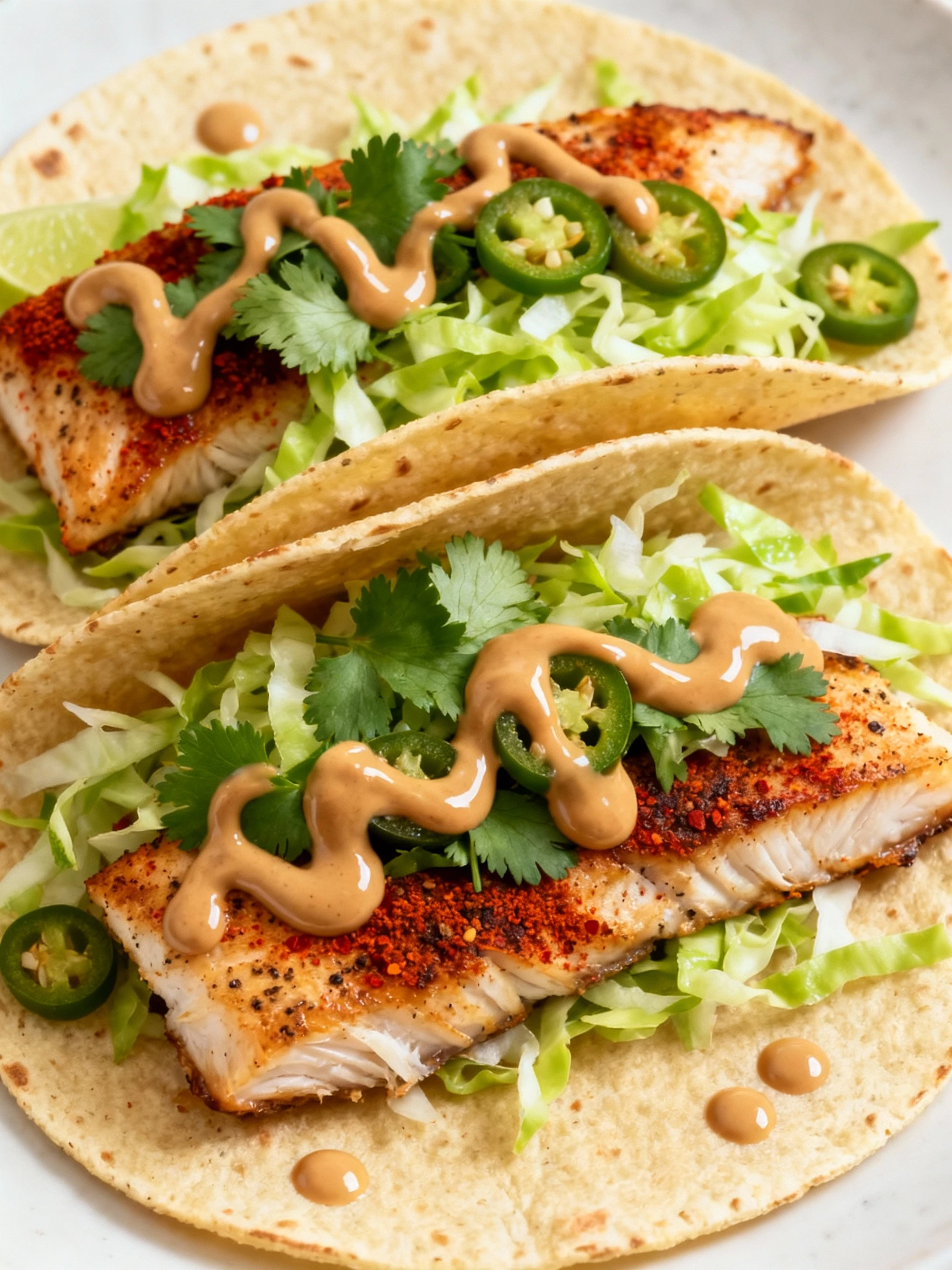 Fish Tacos finished