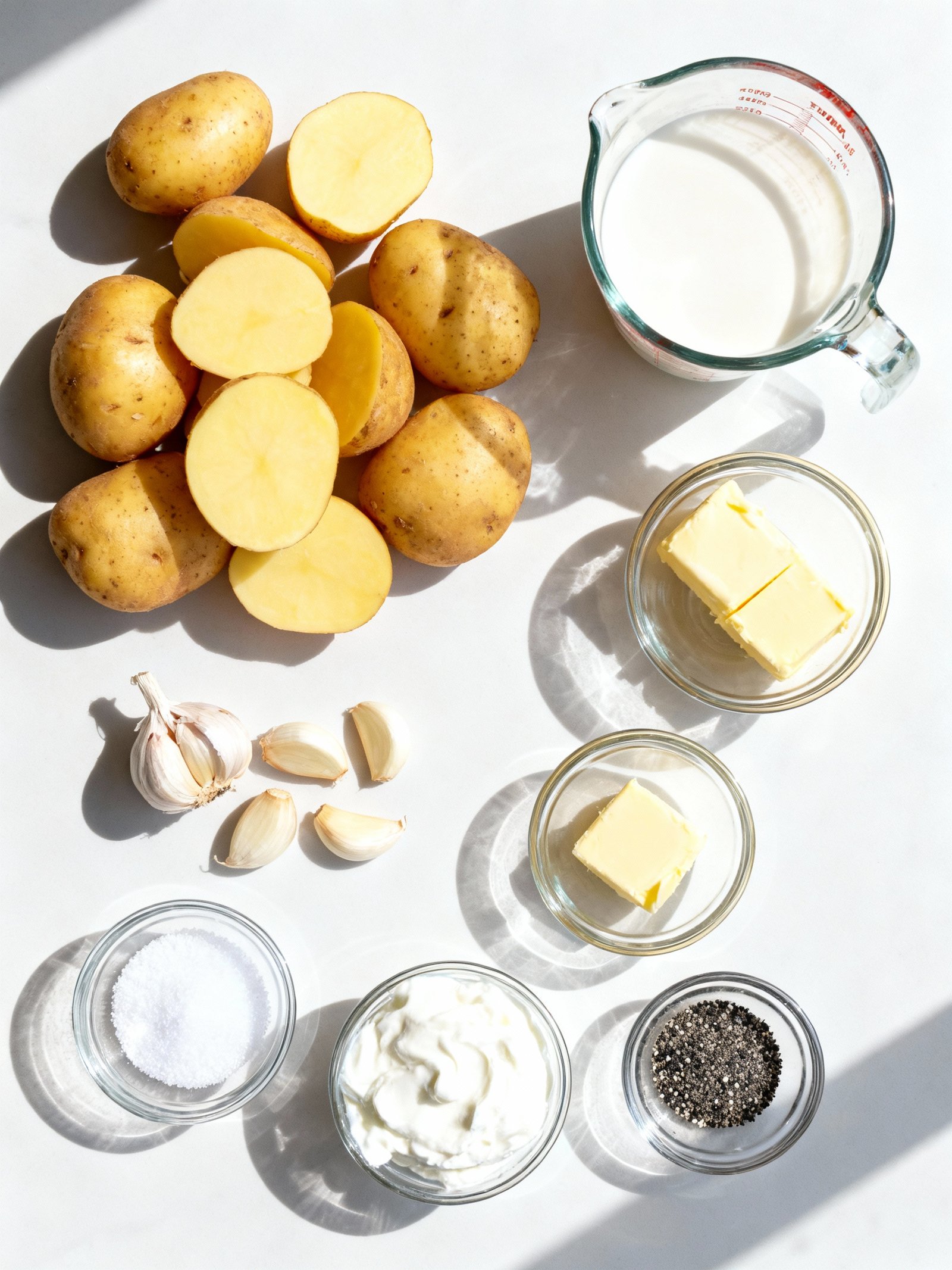 Garlic Mashed Potatoes ingredients