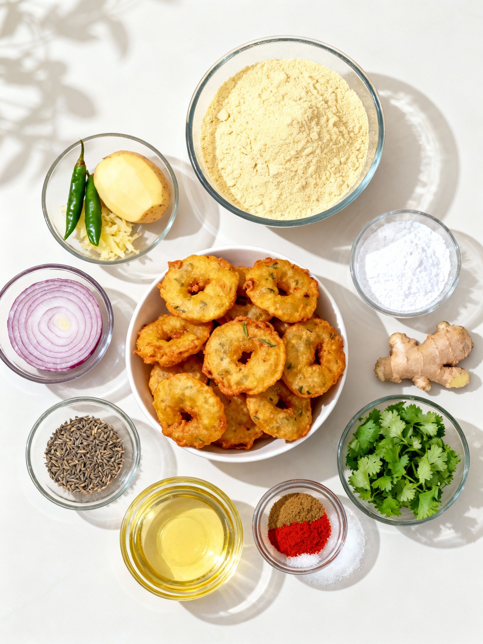 Ghurua pakode bana de #newminivlog #food #shorts #recipe ingredients