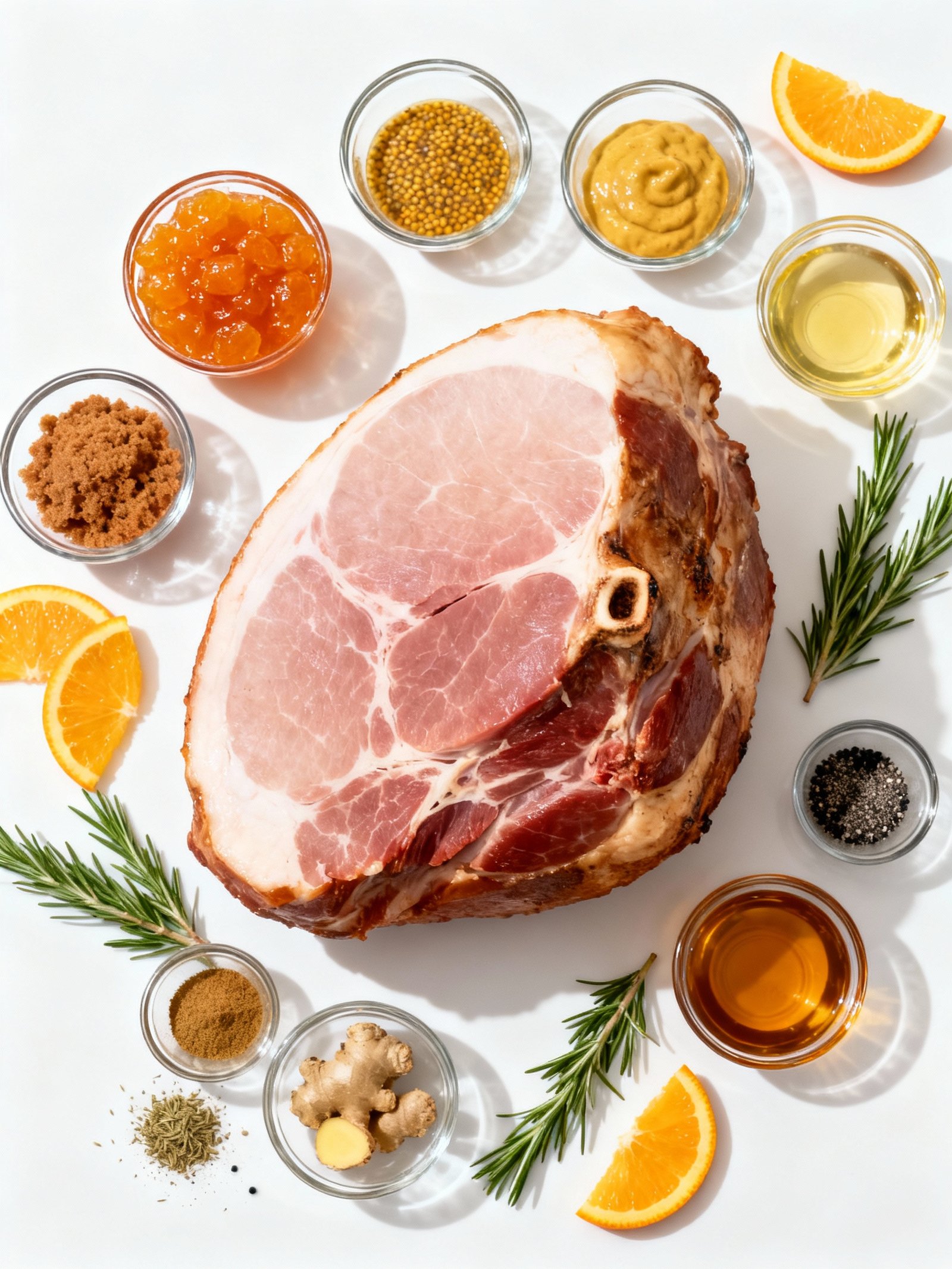 Glazed Ham ingredients