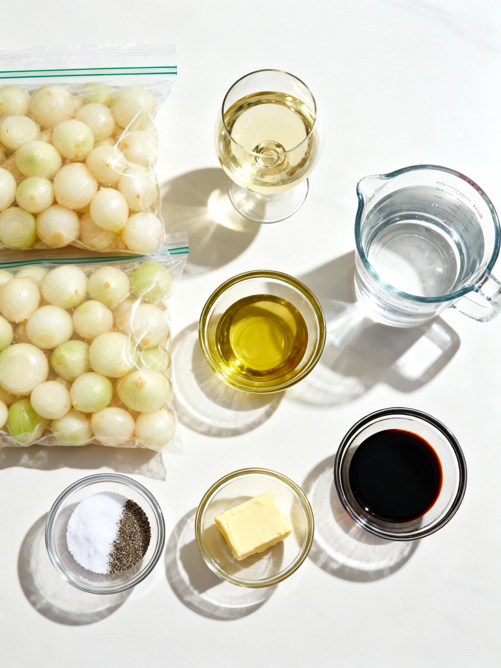 Glazed Pearl Onions ingredients